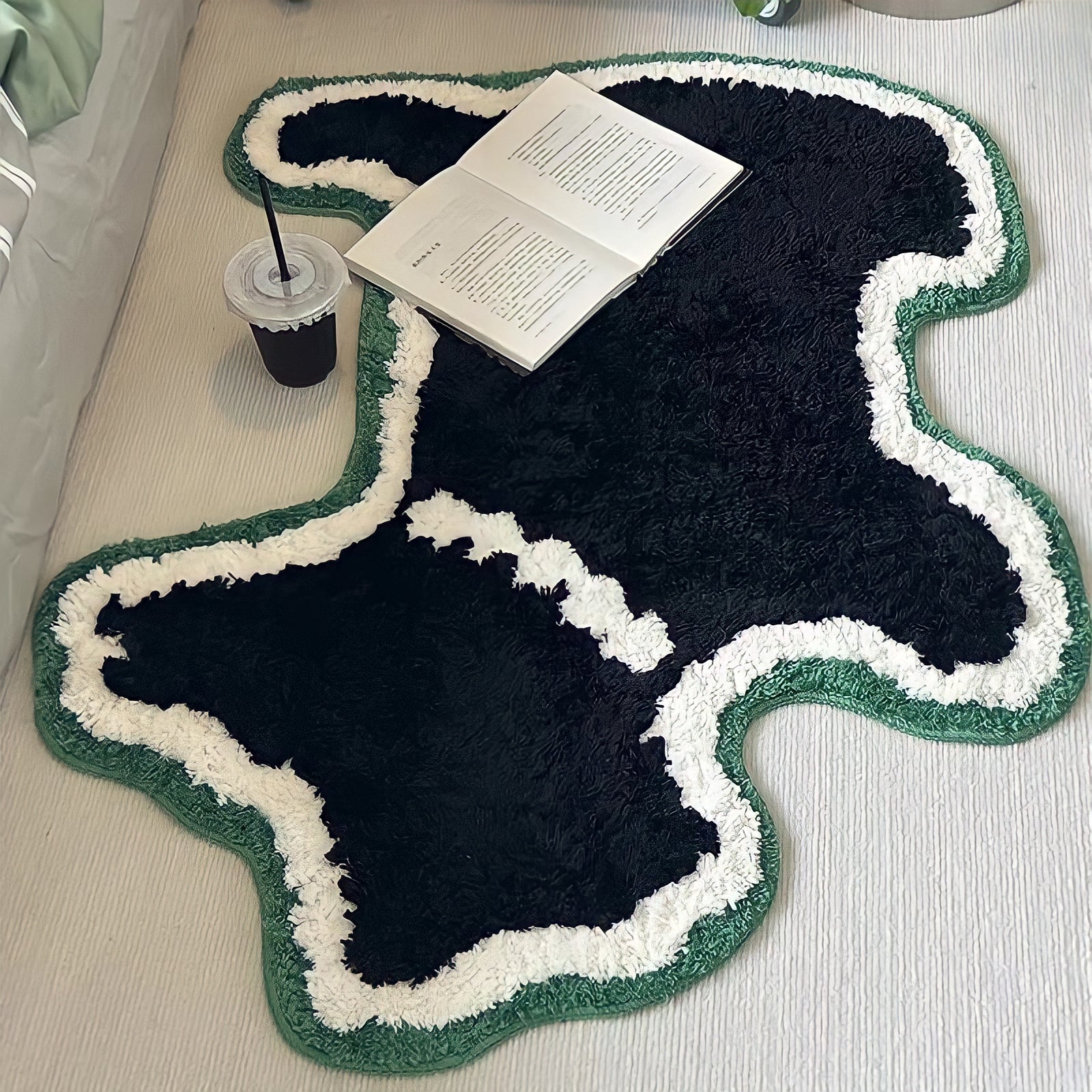 Terrier Silhouette Rug Mat