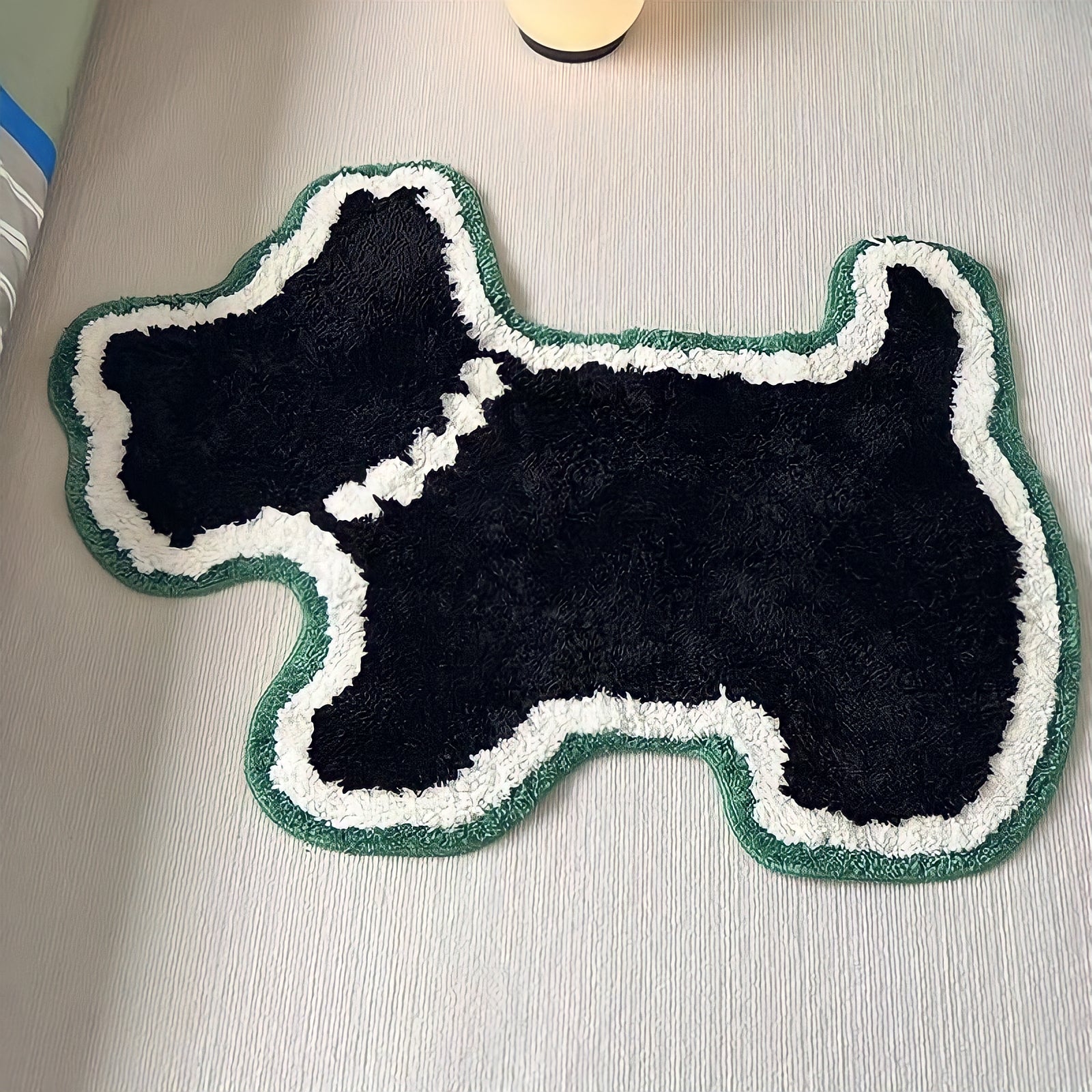 Terrier Silhouette Rug Mat