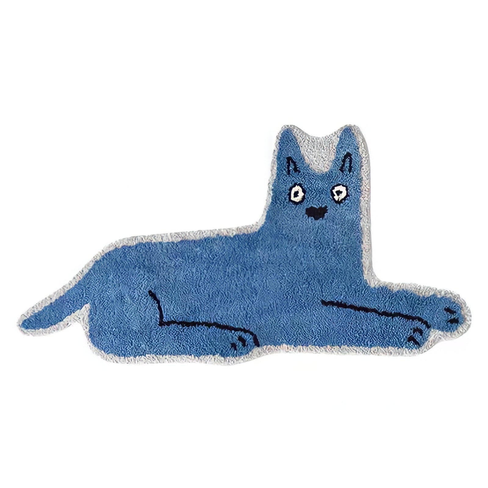 Animal illustration rug mat