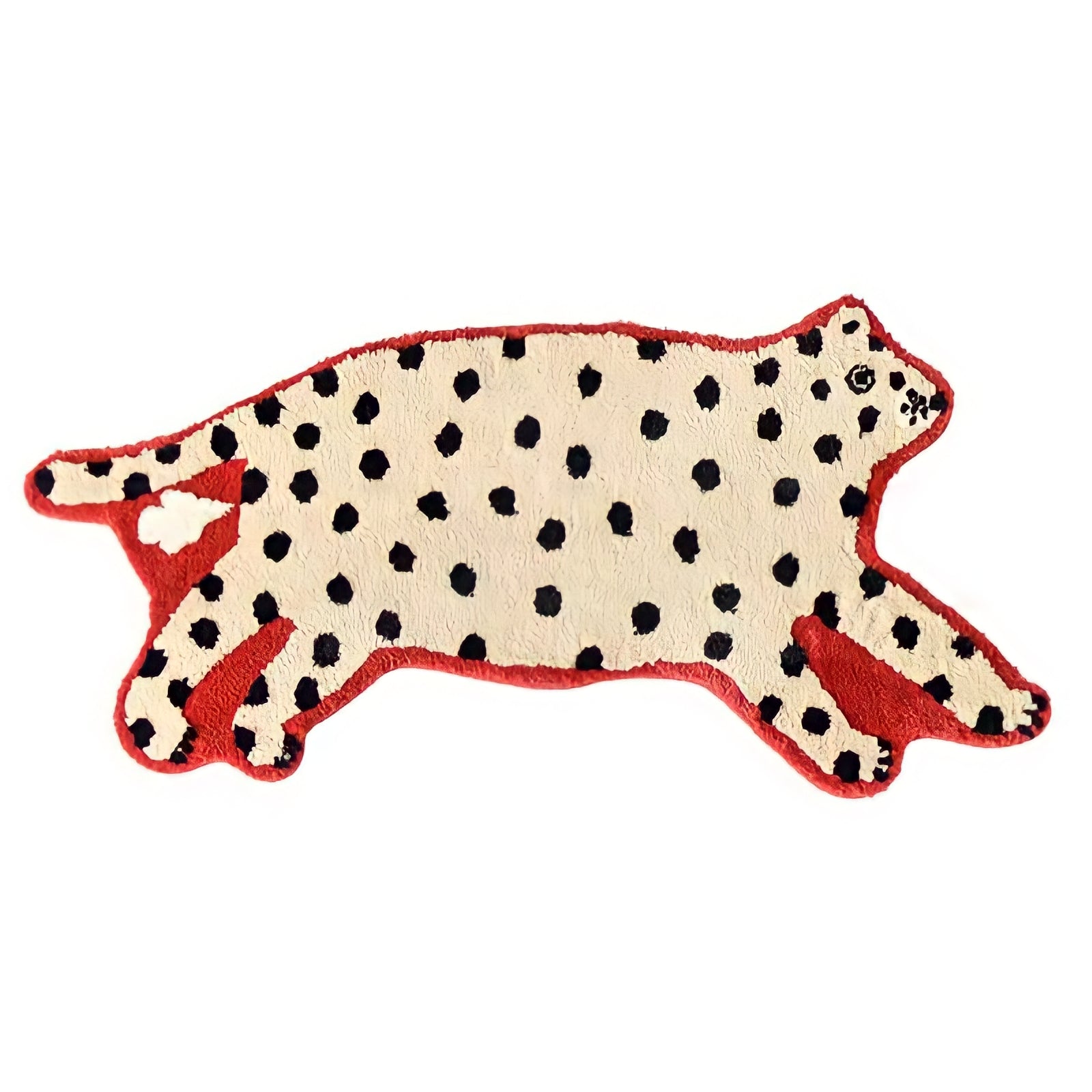Animal illustration rug mat