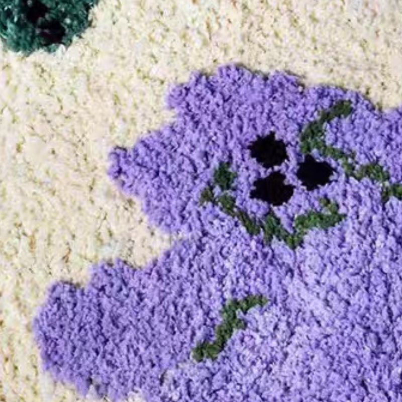 Woof Woof Round Rug Mat