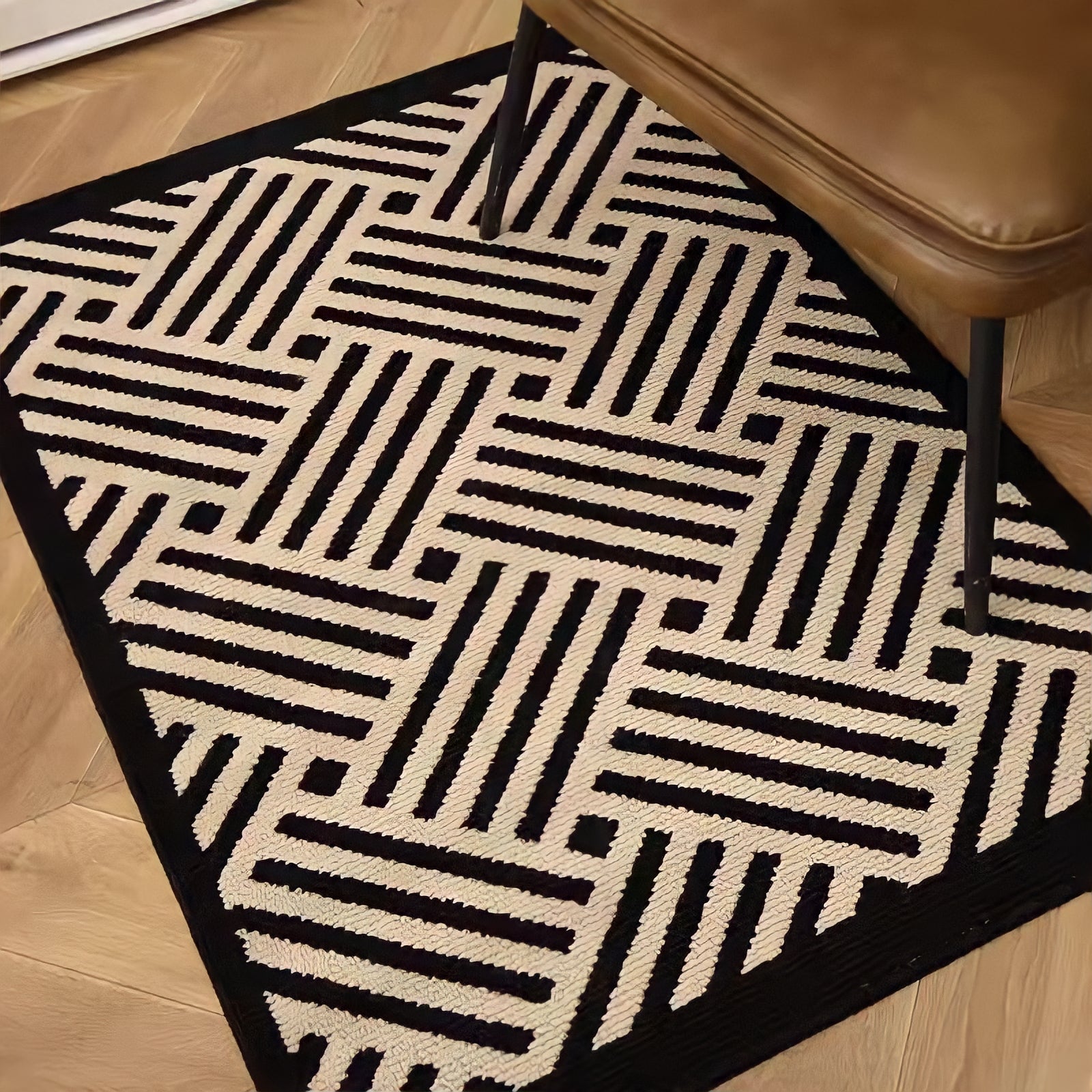 Line Pattern Rug Carpet