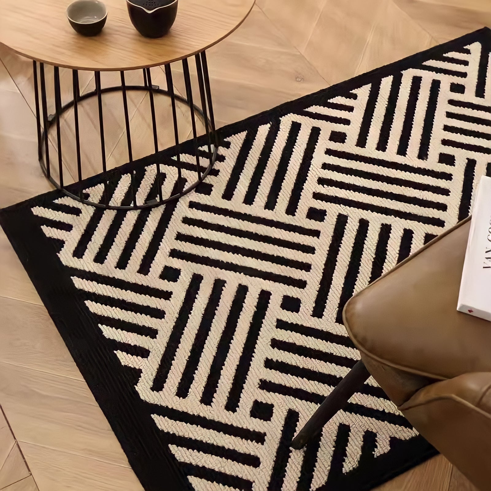 Line Pattern Rug Carpet