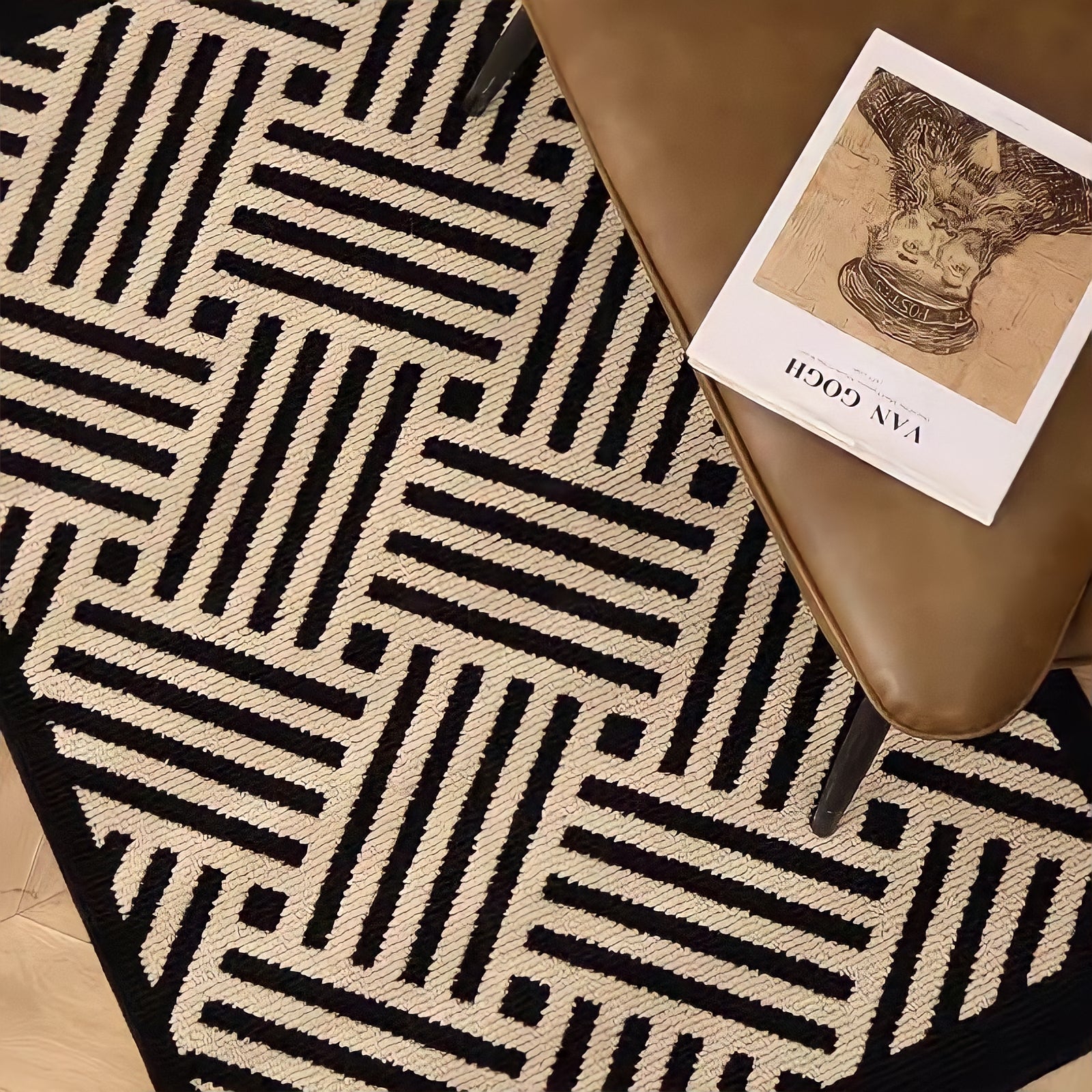 Line Pattern Rug Carpet