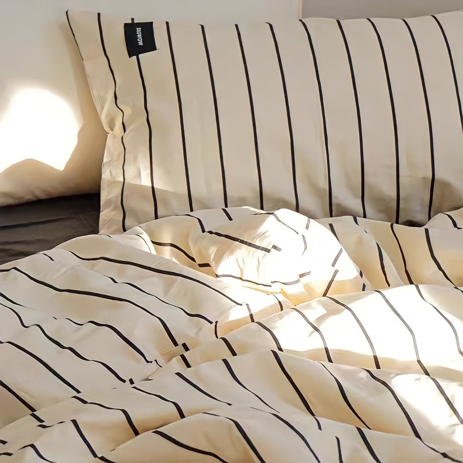 ピュアコットンシンプルストライプ寝具セット