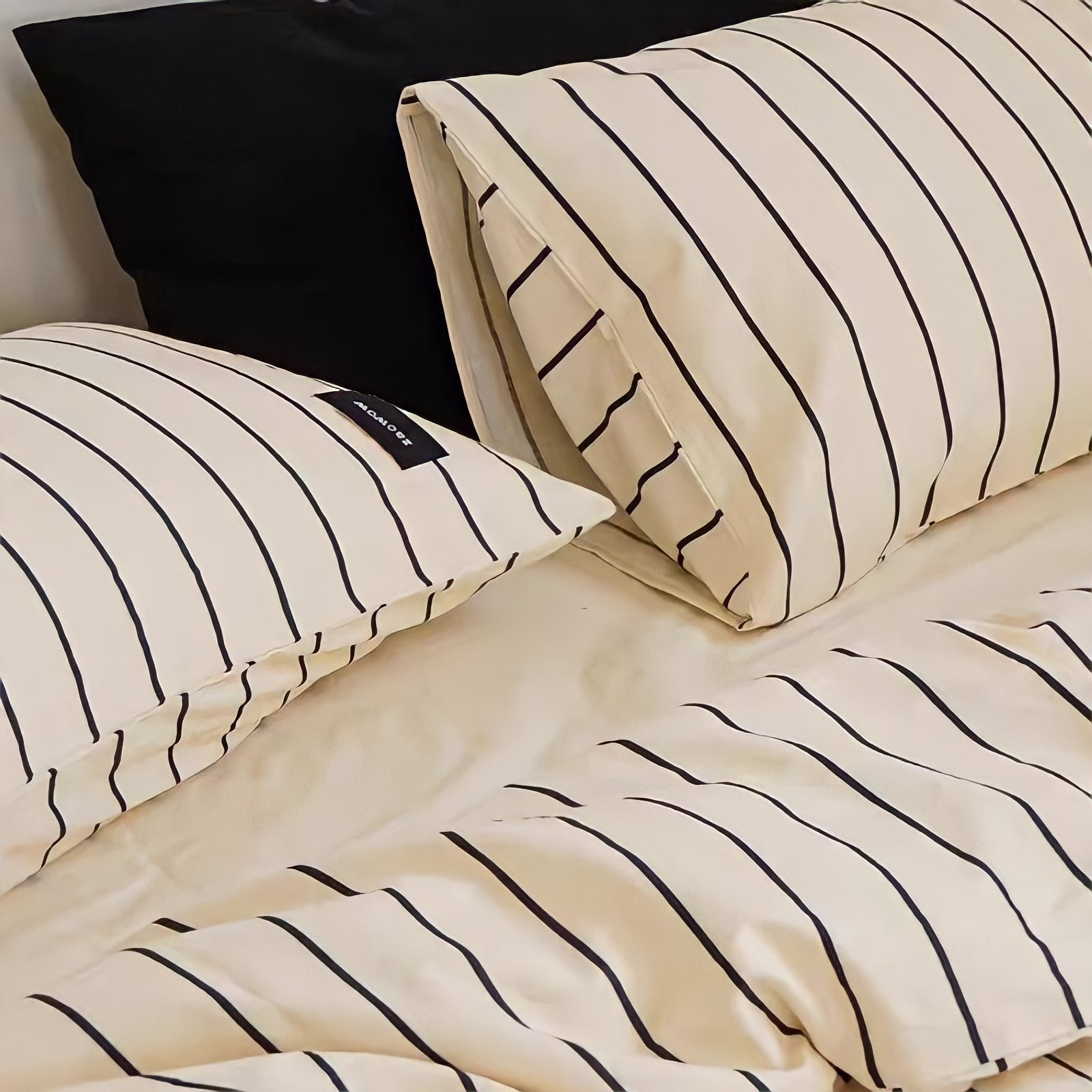ピュアコットンシンプルストライプ寝具セット