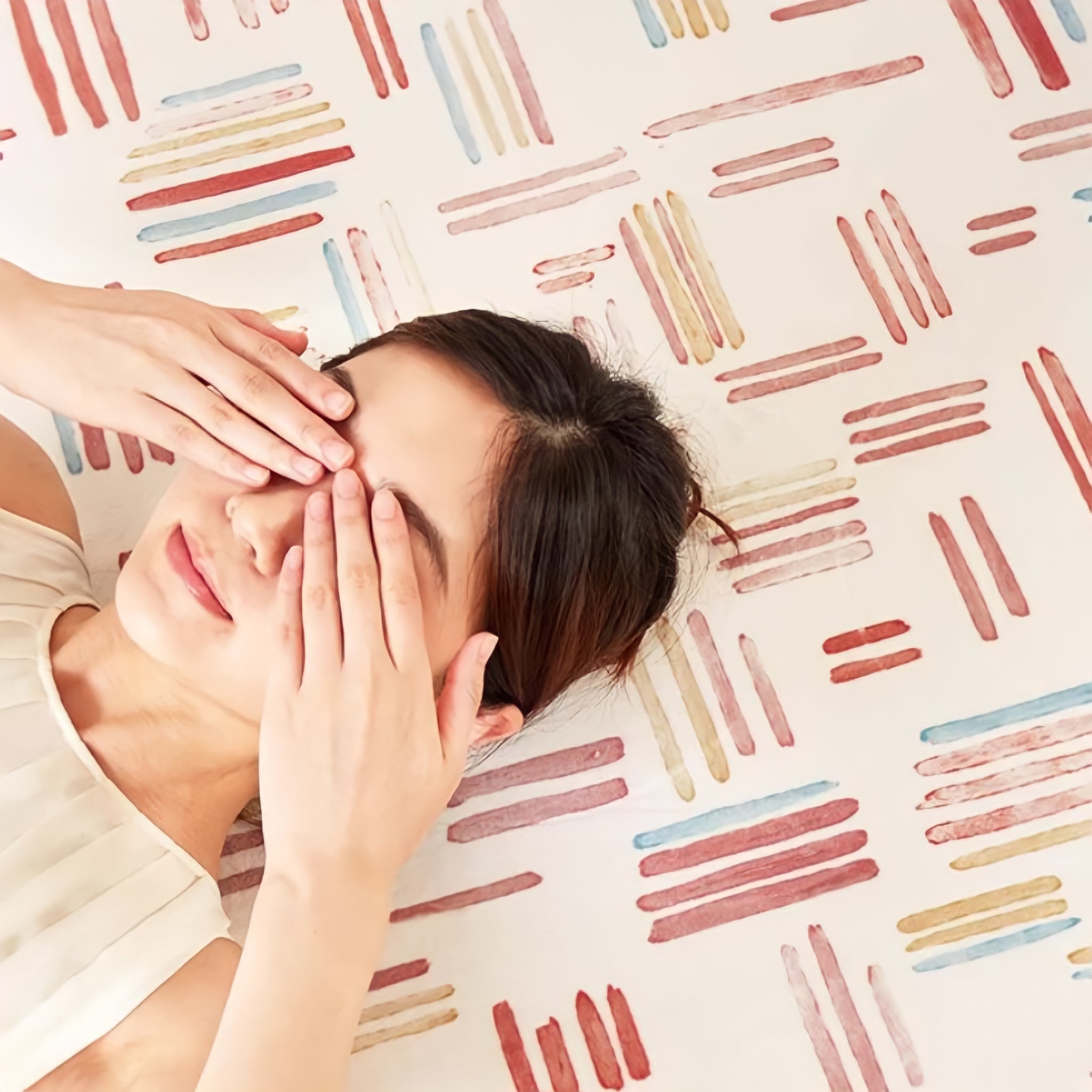 Colorful Painted Rug Carpet