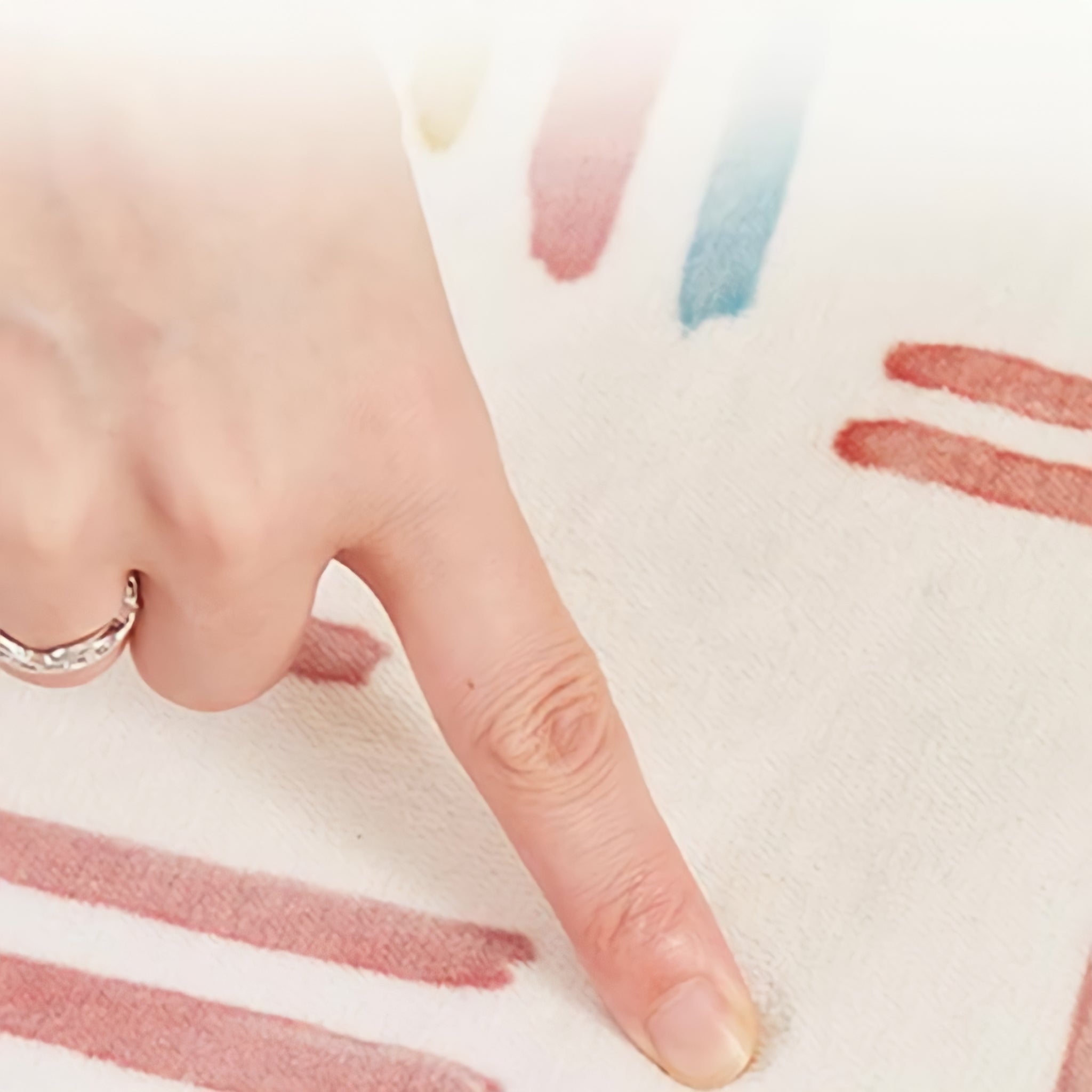 Colorful Painted Rug Carpet