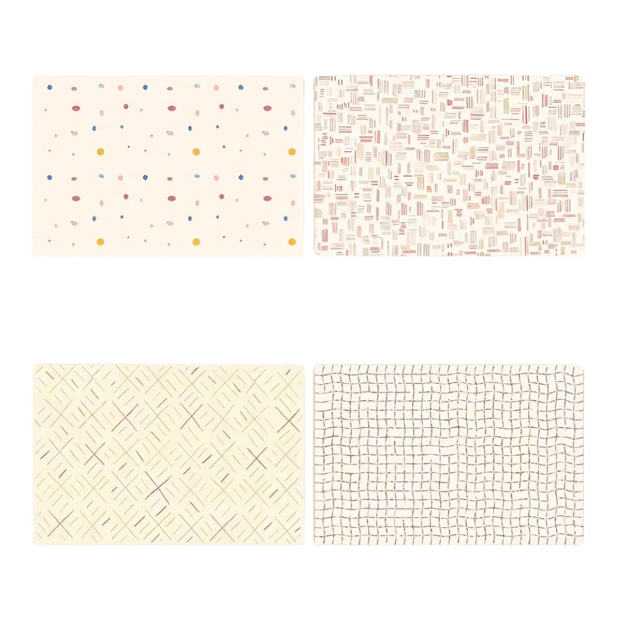 Colorful Painted Rug Carpet