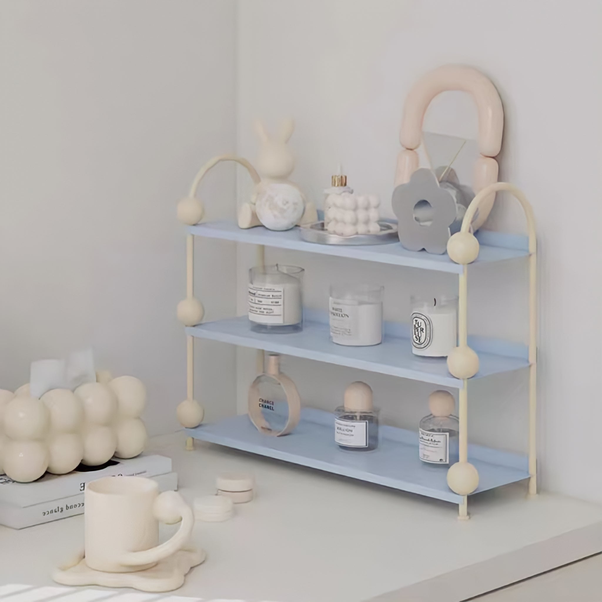 Creamy Color Candy Ball Shelf