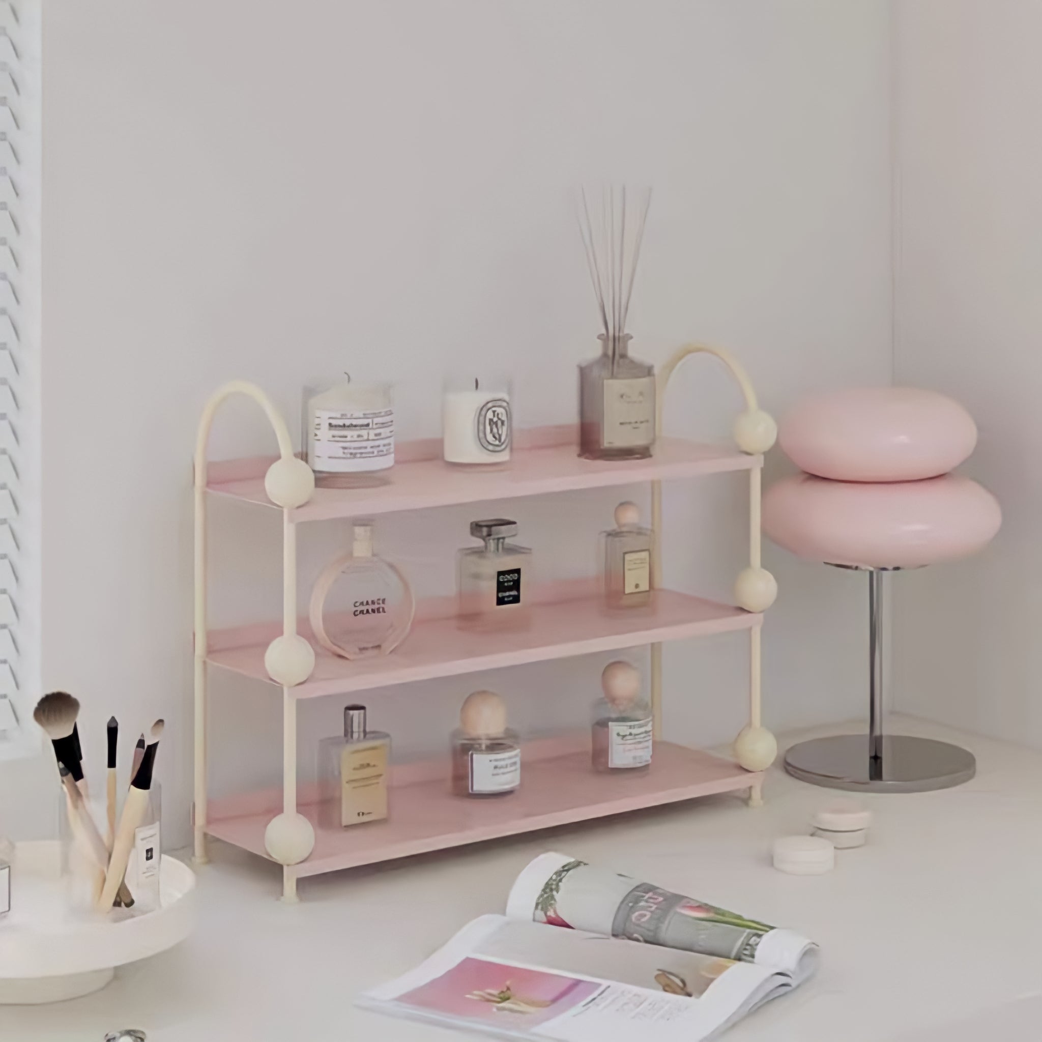 Creamy Color Candy Ball Shelf