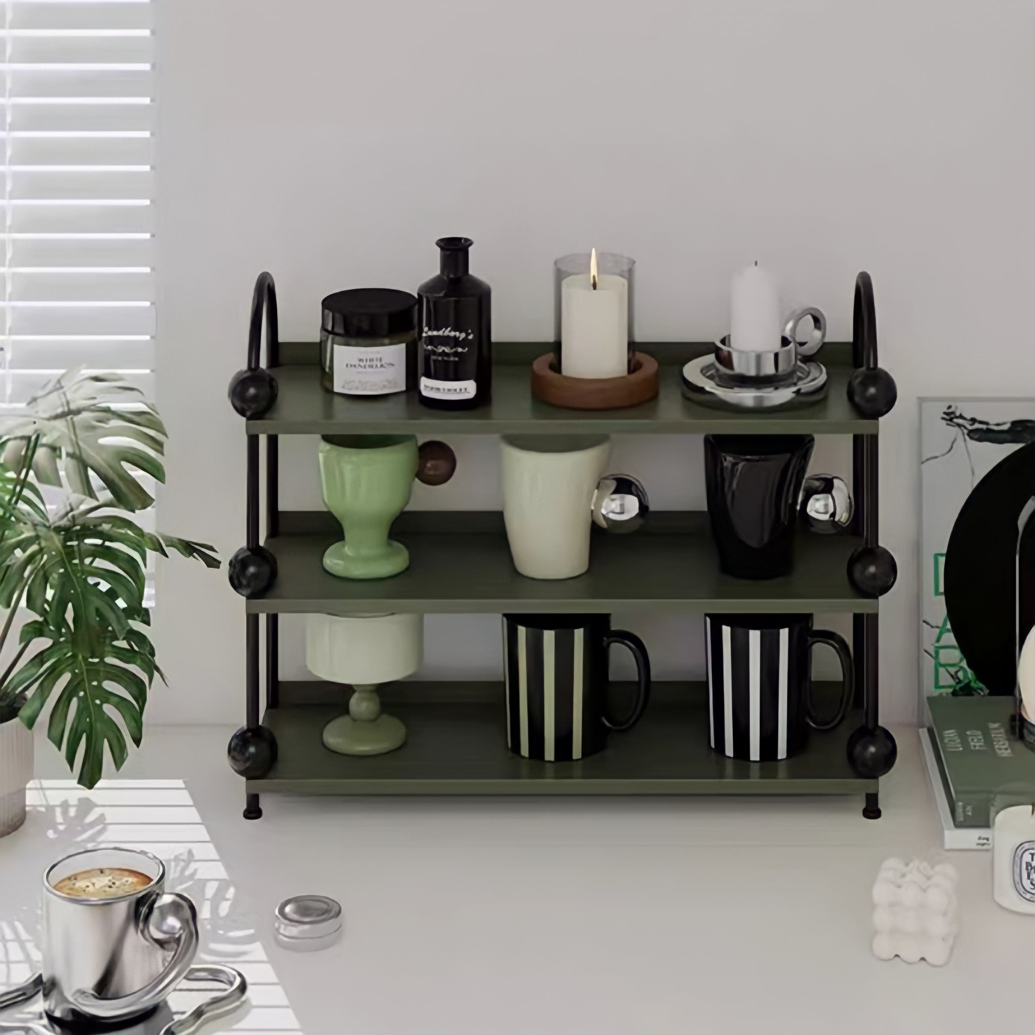 Creamy Color Candy Ball Shelf