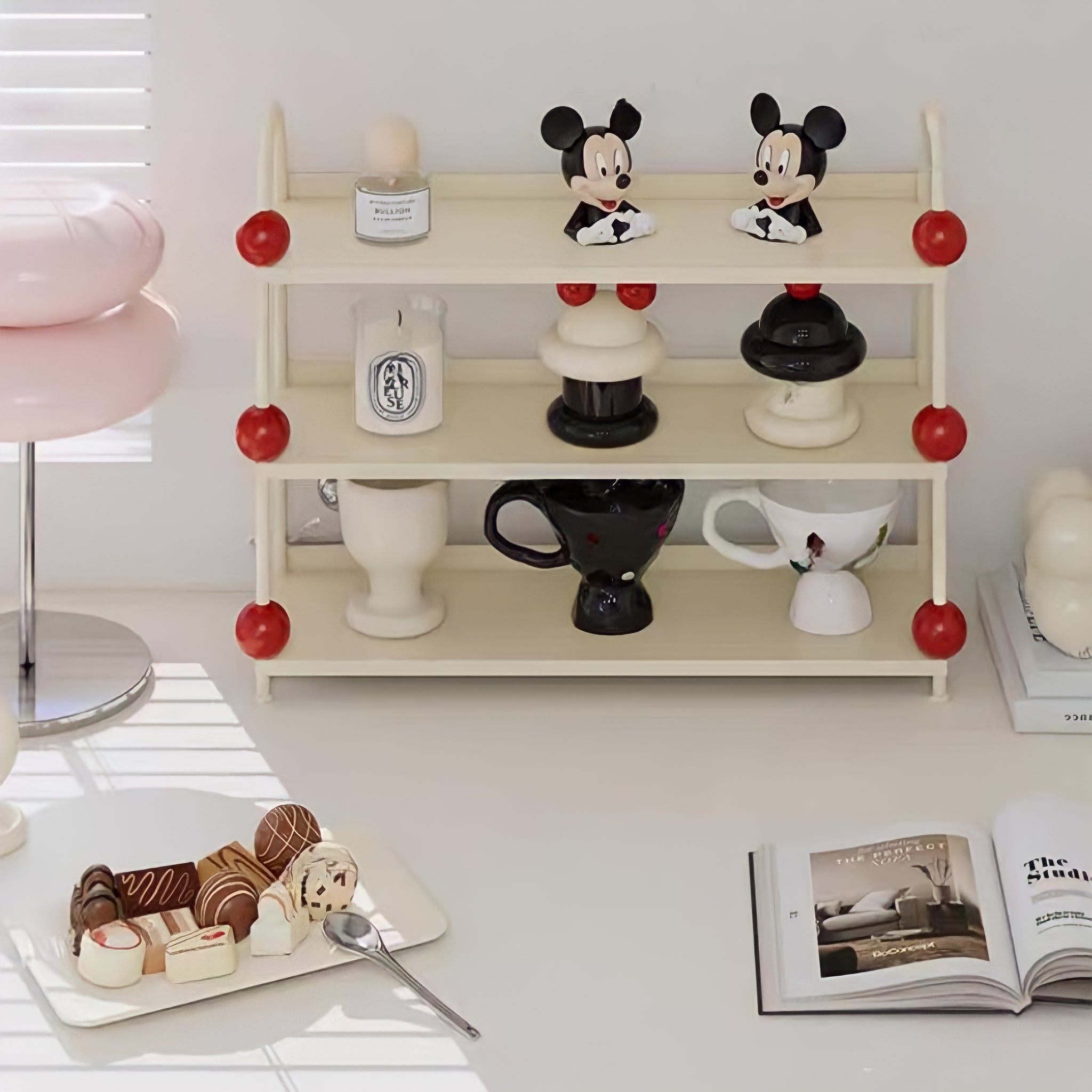 Creamy Color Candy Ball Shelf