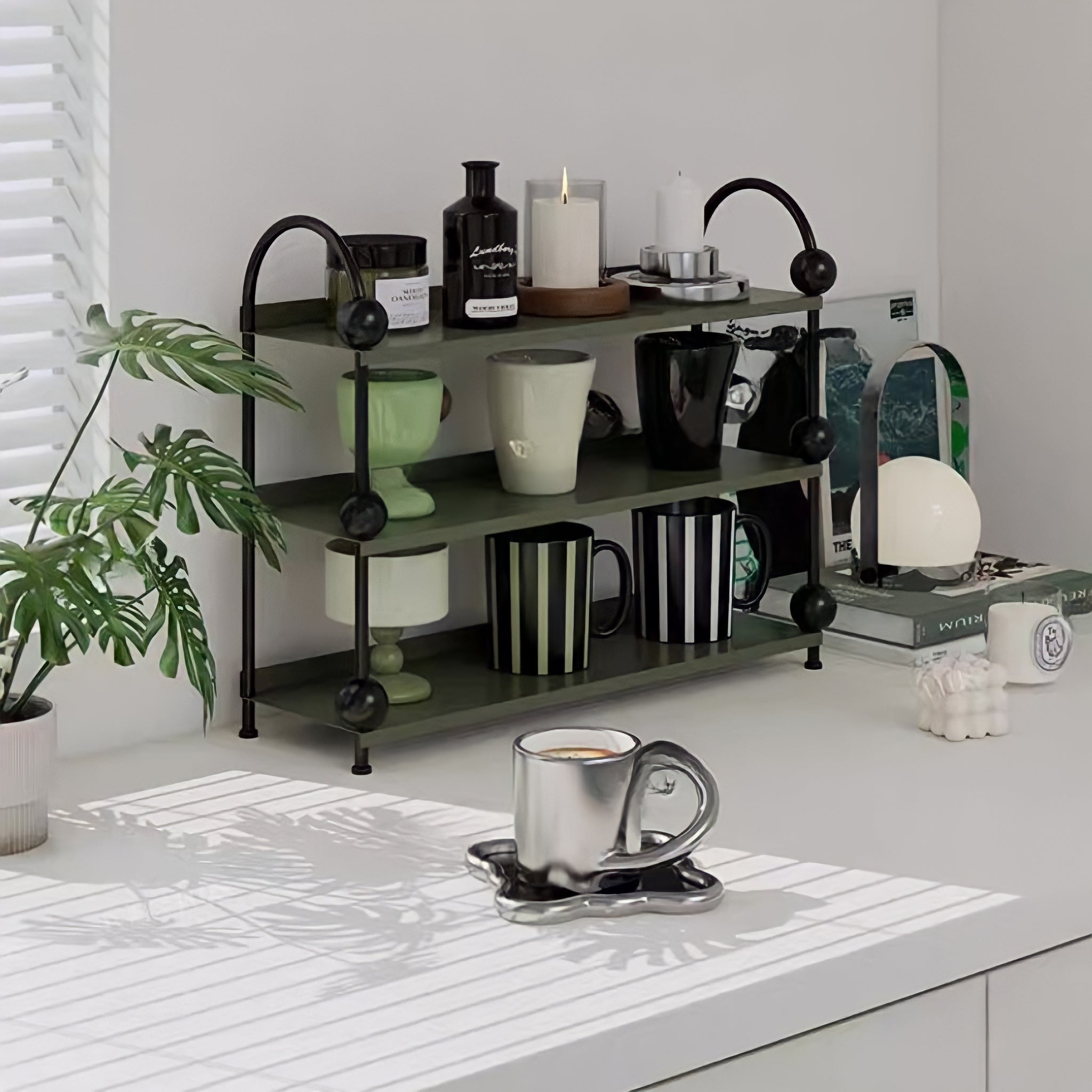 Creamy Color Candy Ball Shelf