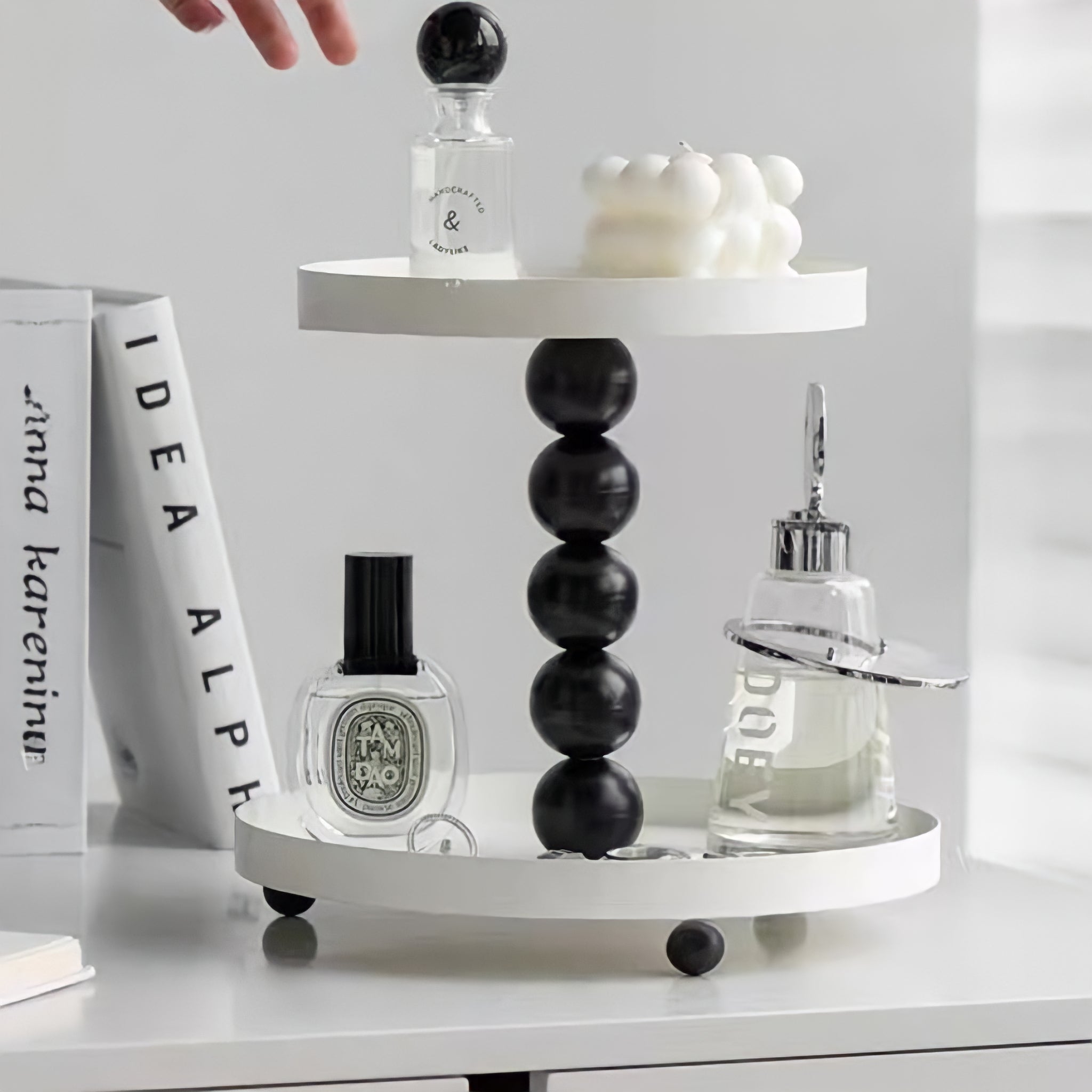 Candy Bowl Round 2-Tier Tray