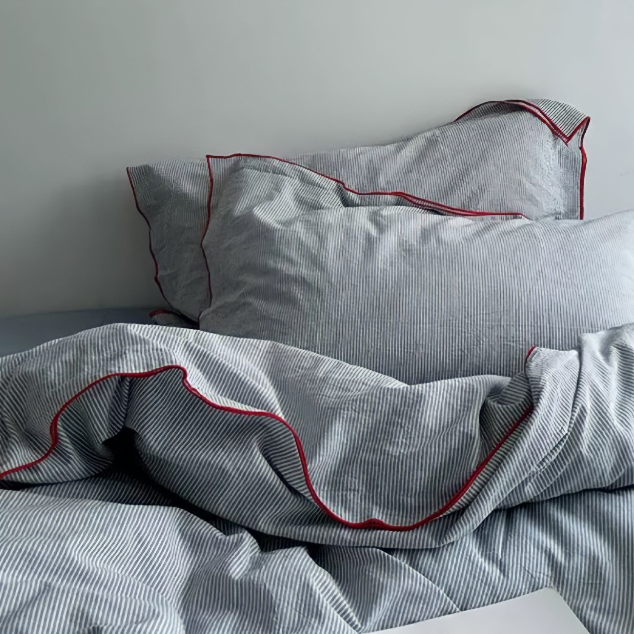 レッドパイピングコットン寝具セット – kocol