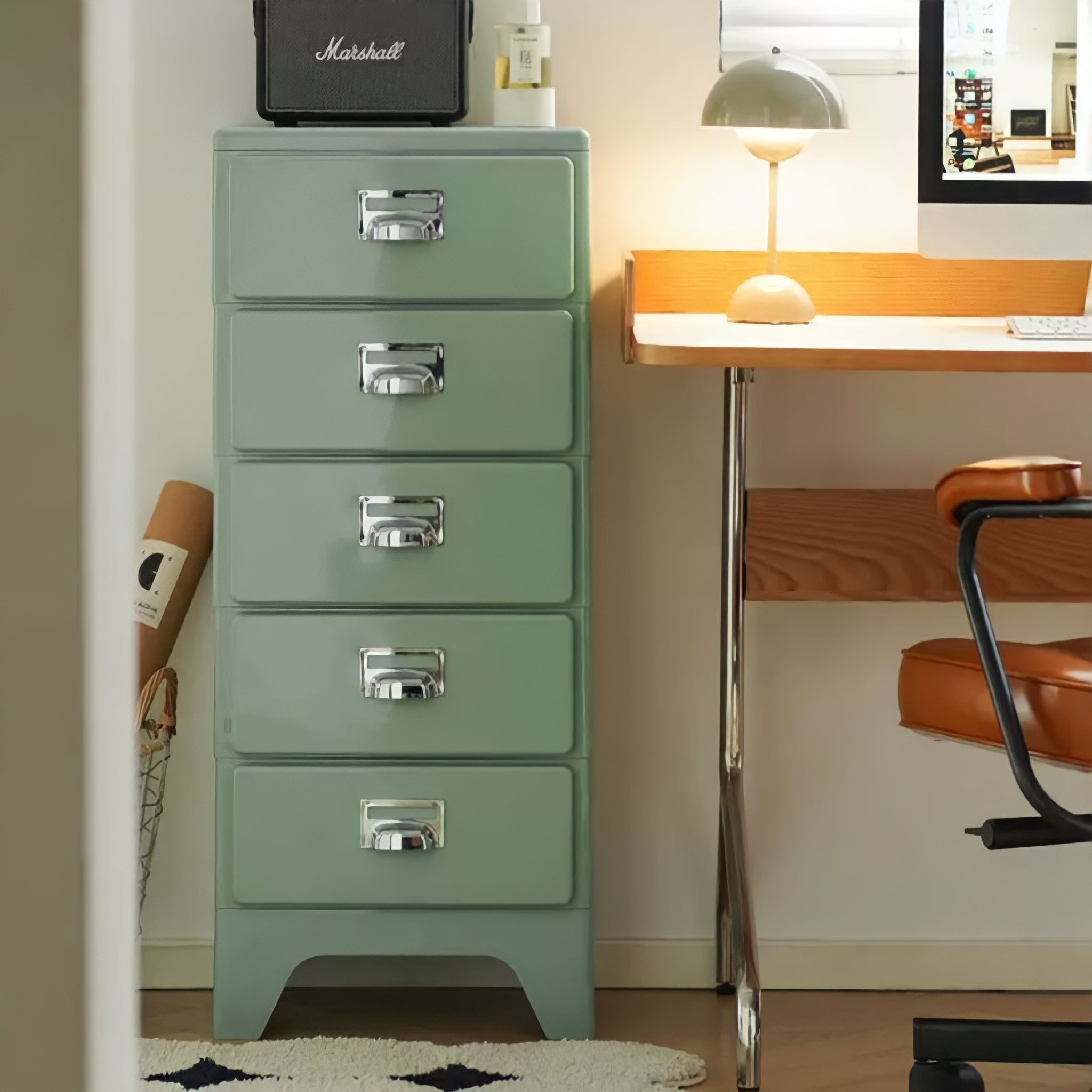 Retro modern cabinet