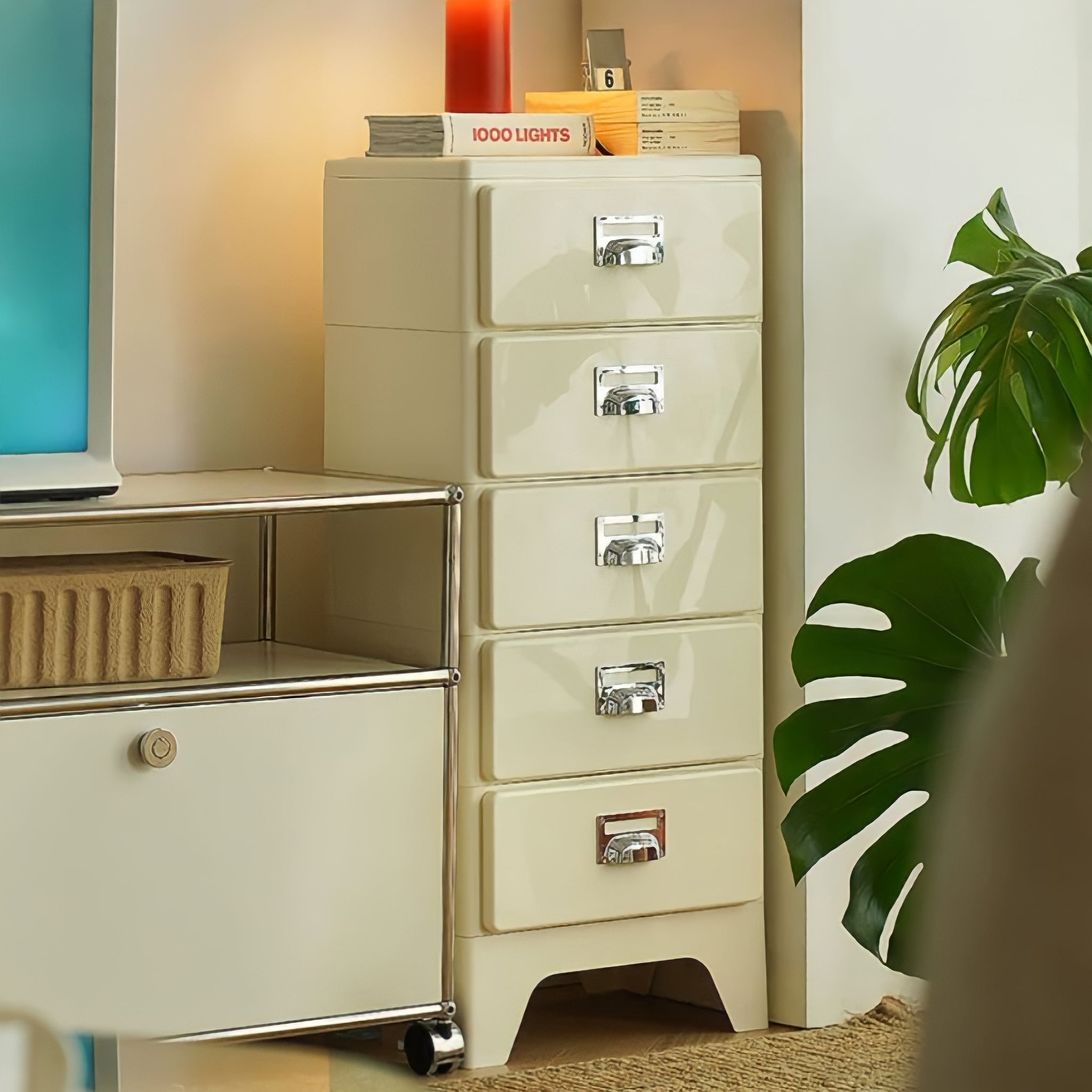 Retro modern cabinet