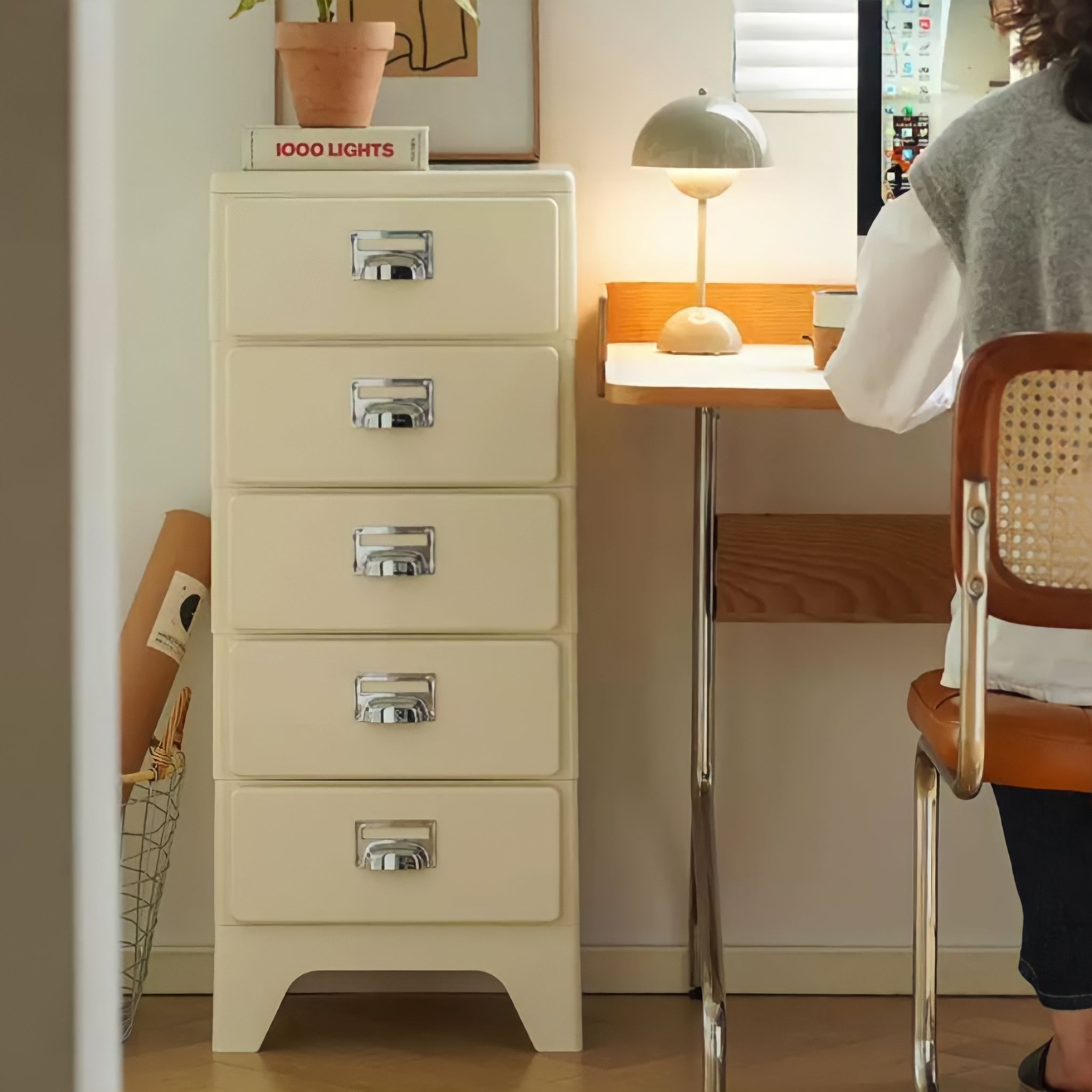 Retro modern cabinet