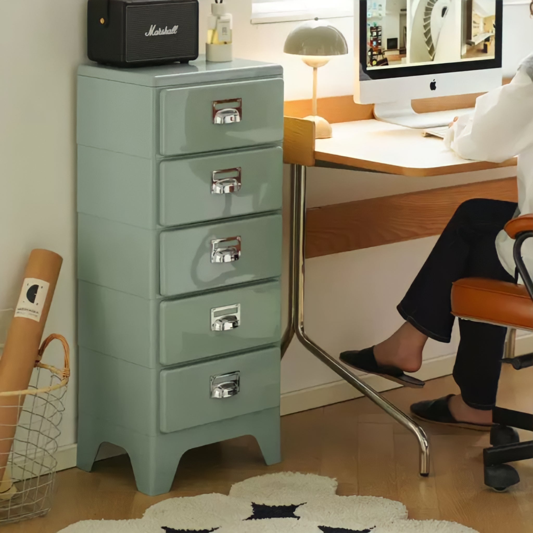 Retro modern cabinet