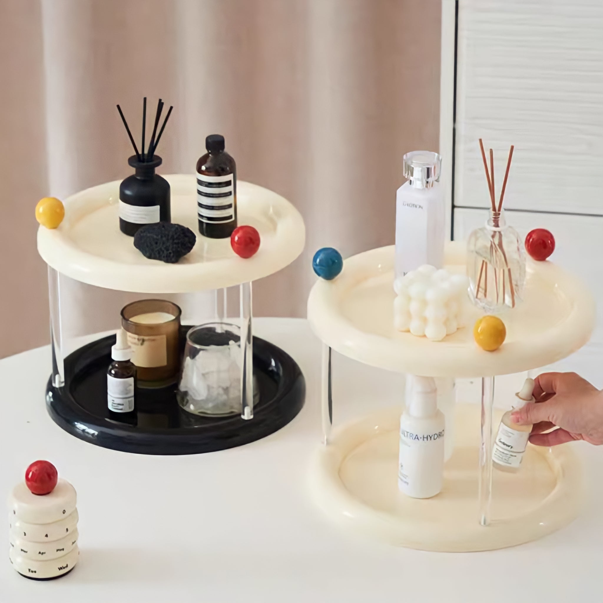 Ball Round 2 Tier Rack