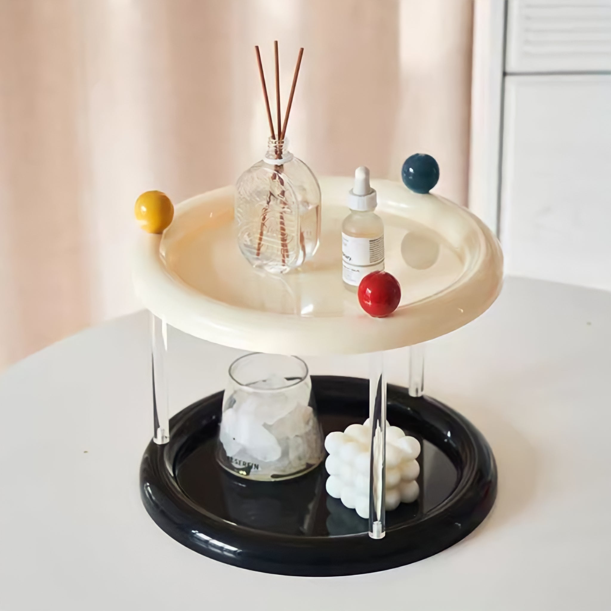 Ball Round 2 Tier Rack