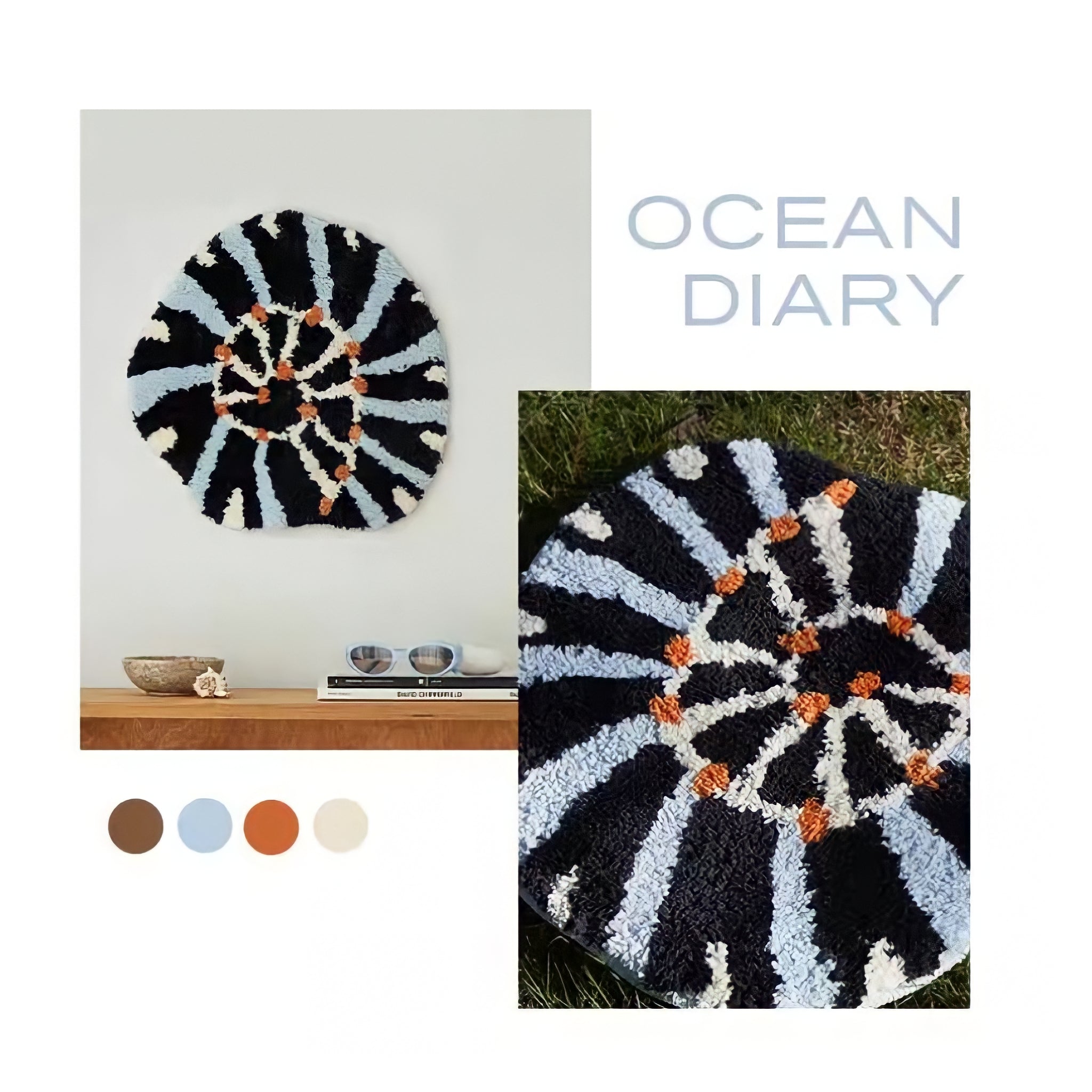 Shell pattern seat cushion