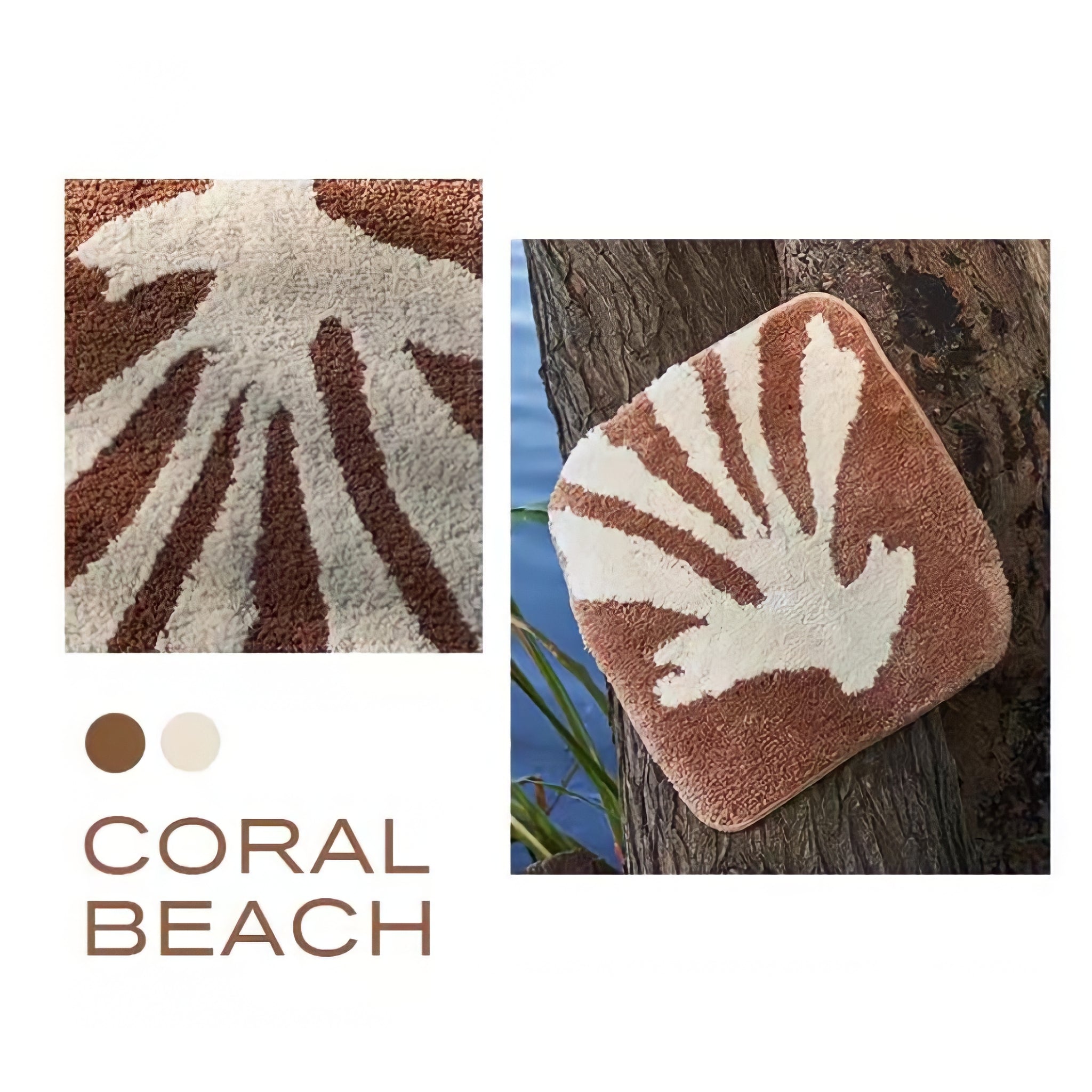 Shell pattern seat cushion