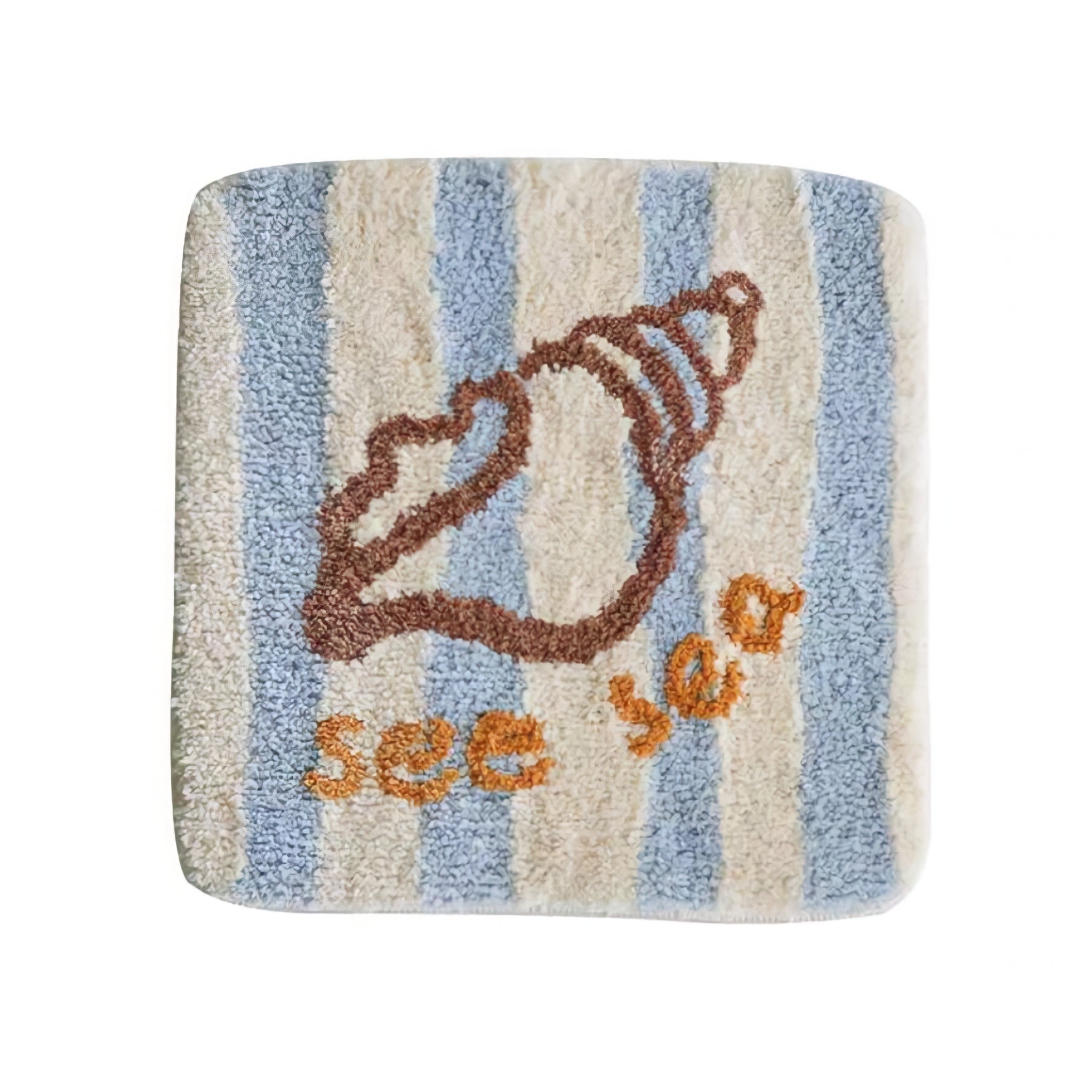 Shell pattern seat cushion