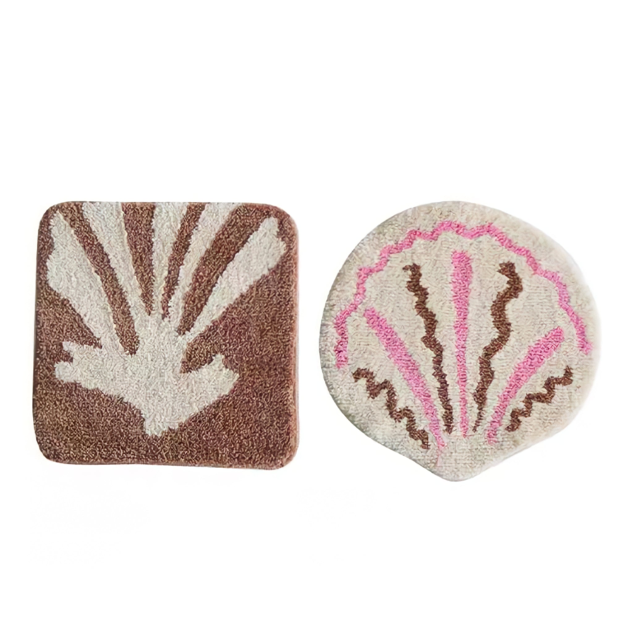 Shell pattern seat cushion