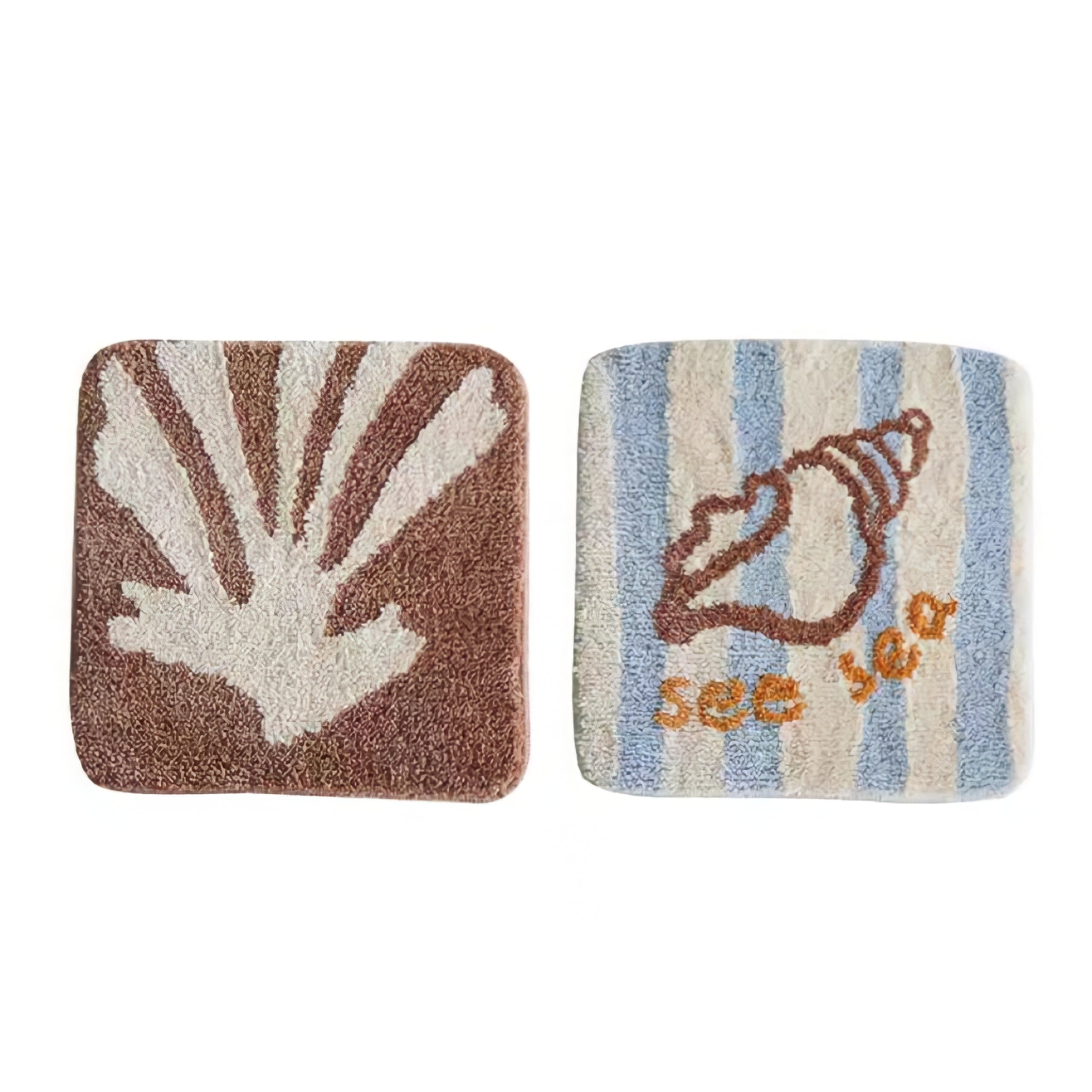 Shell pattern seat cushion