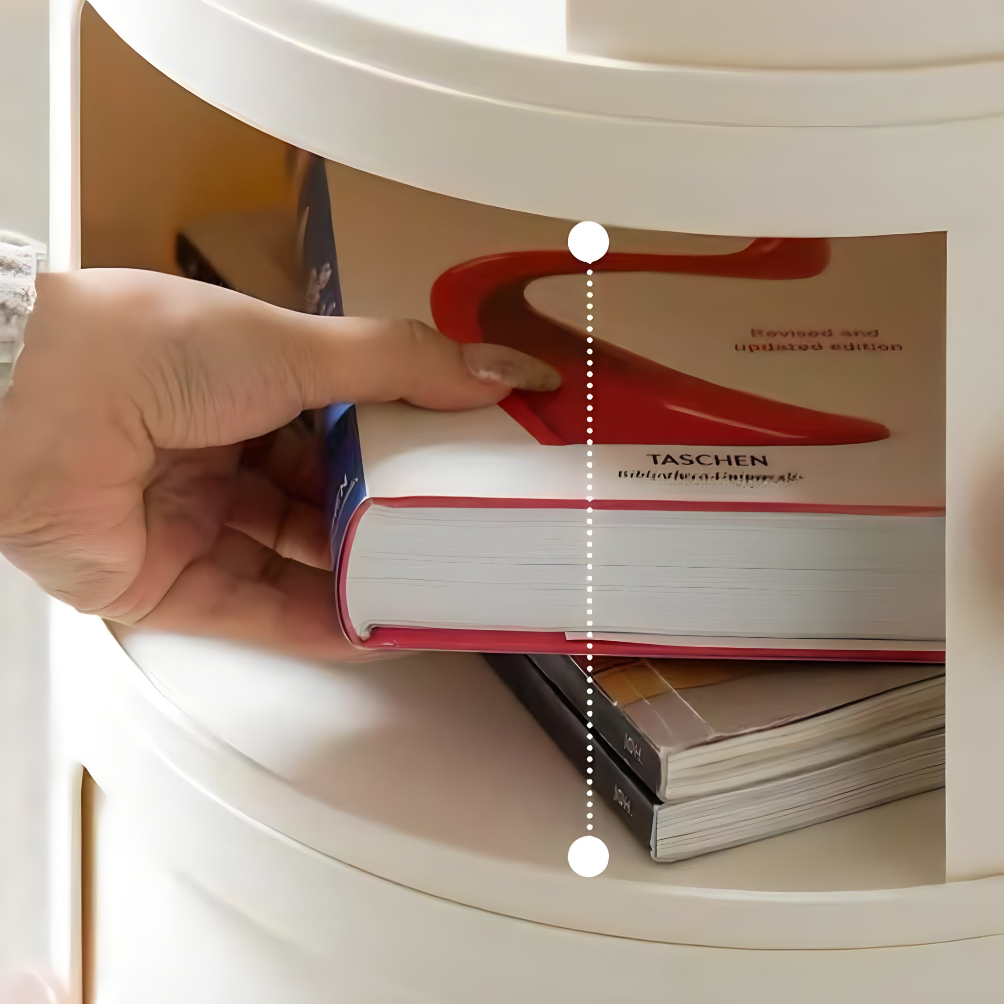 Macaron Color Round Module Cabinet