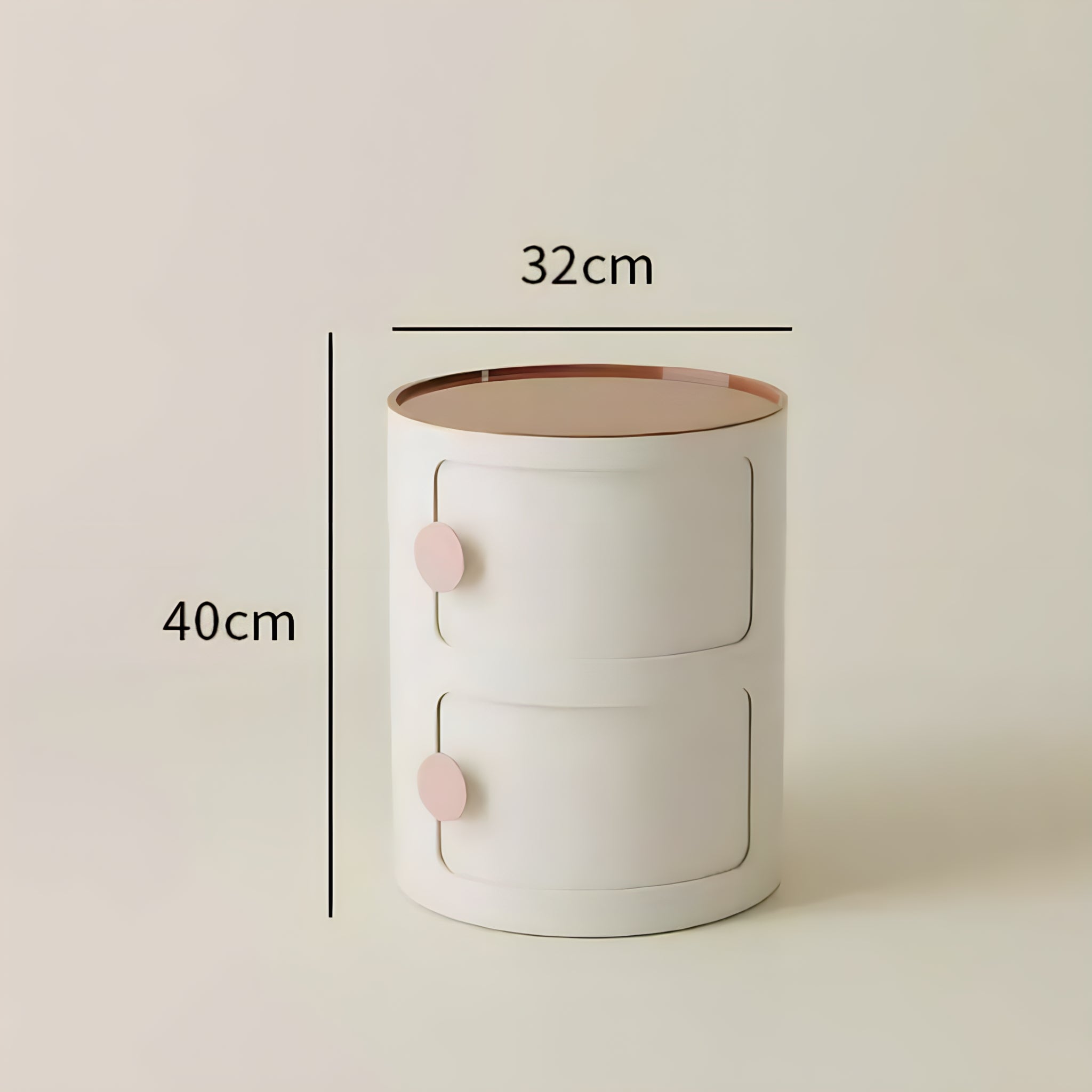 Macaron Color Round Module Cabinet