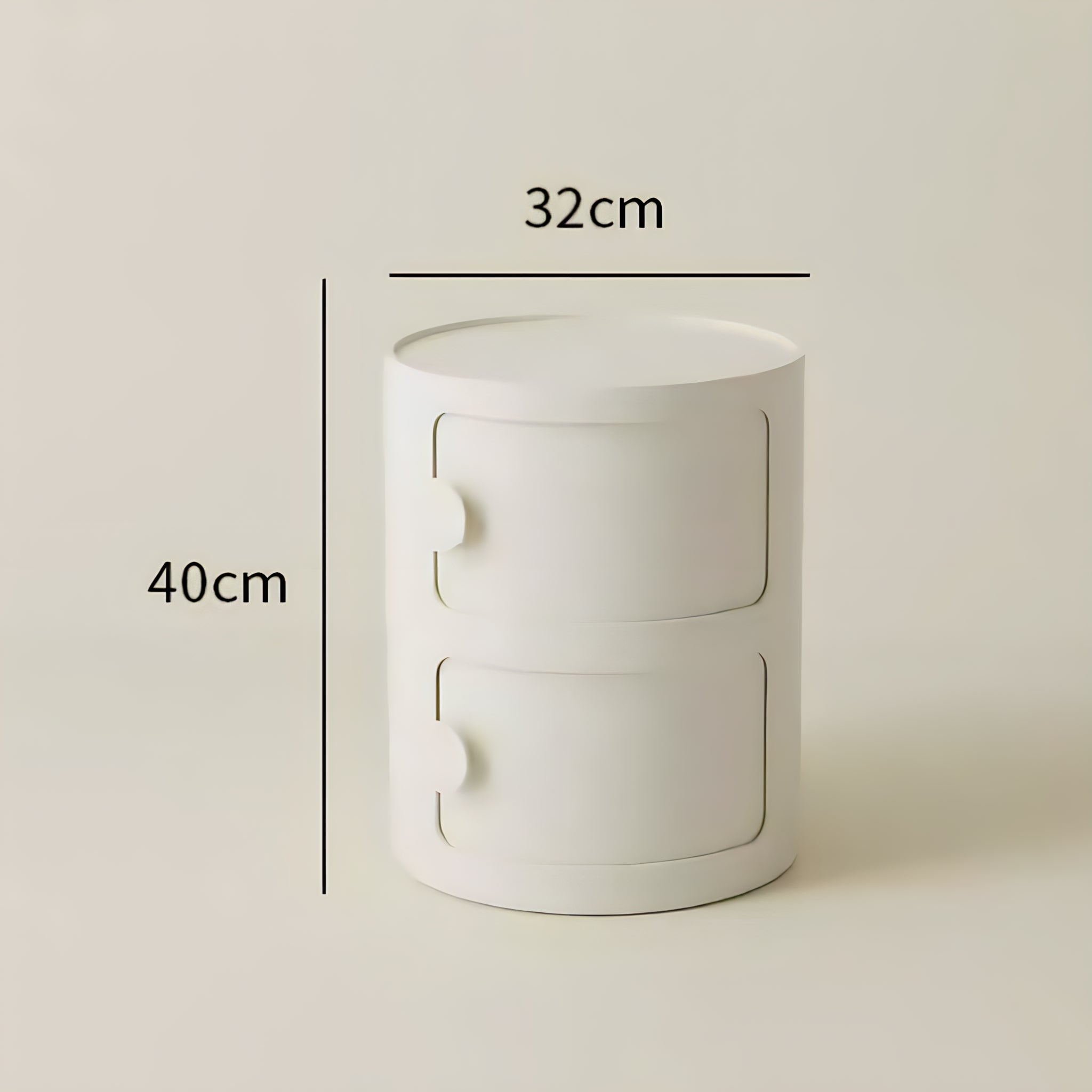 Macaron Color Round Module Cabinet