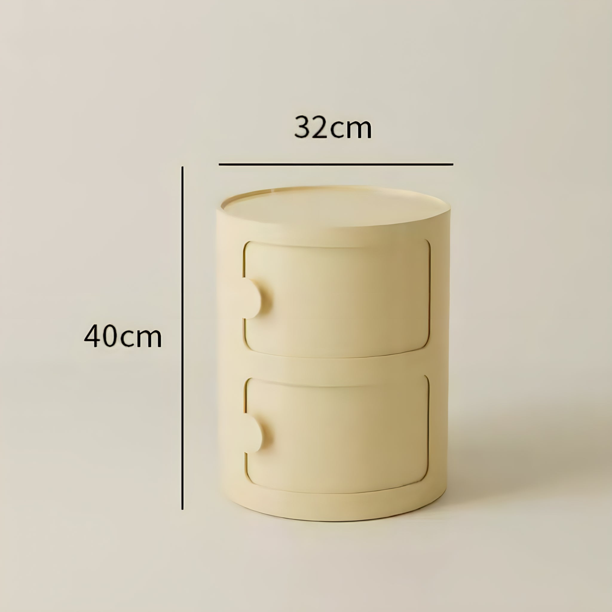 Macaron Color Round Module Cabinet