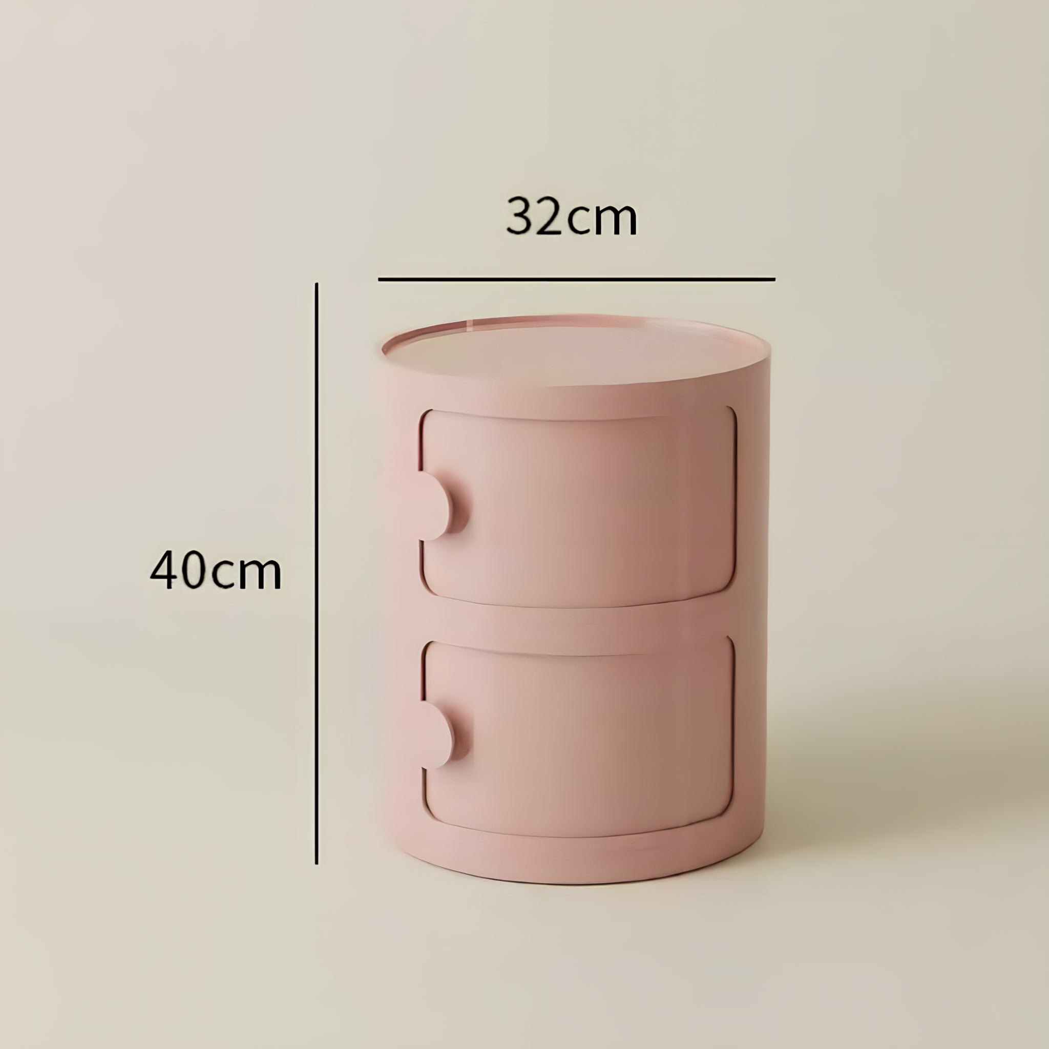 Macaron Color Round Module Cabinet