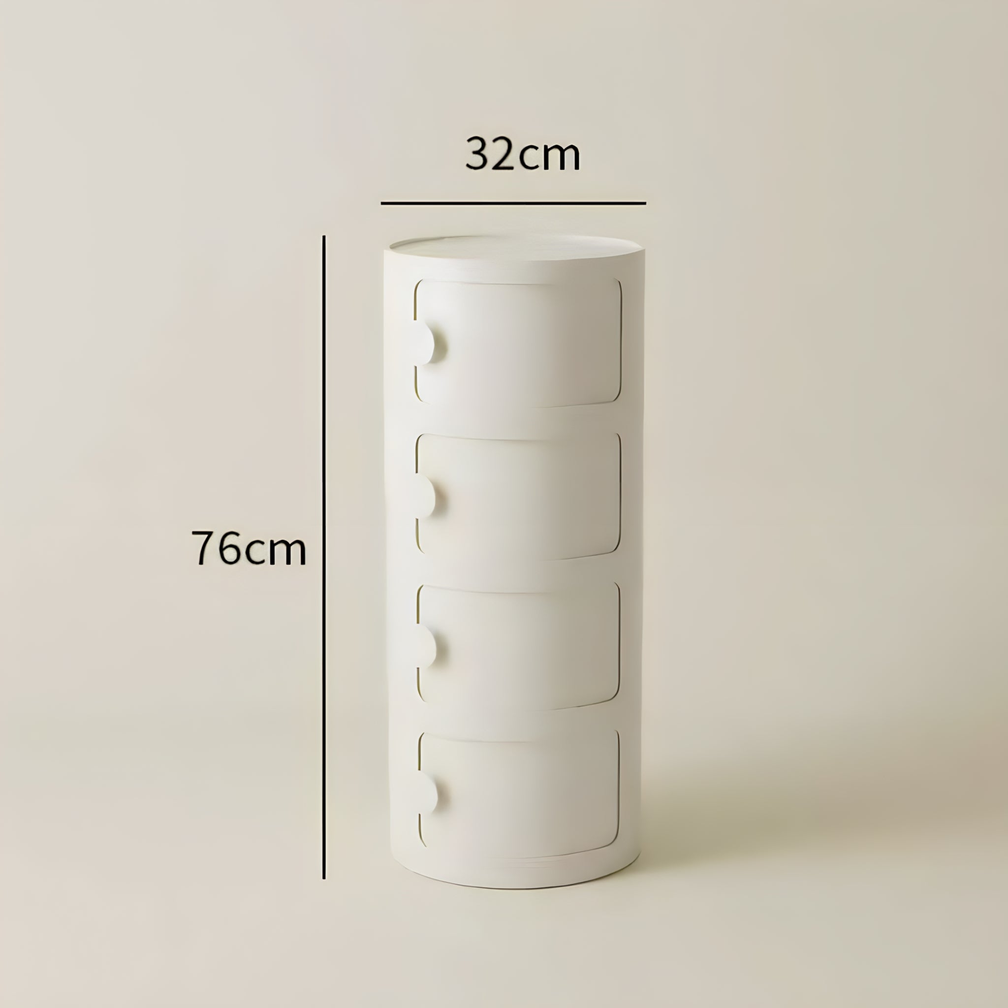 Macaron Color Round Module Cabinet