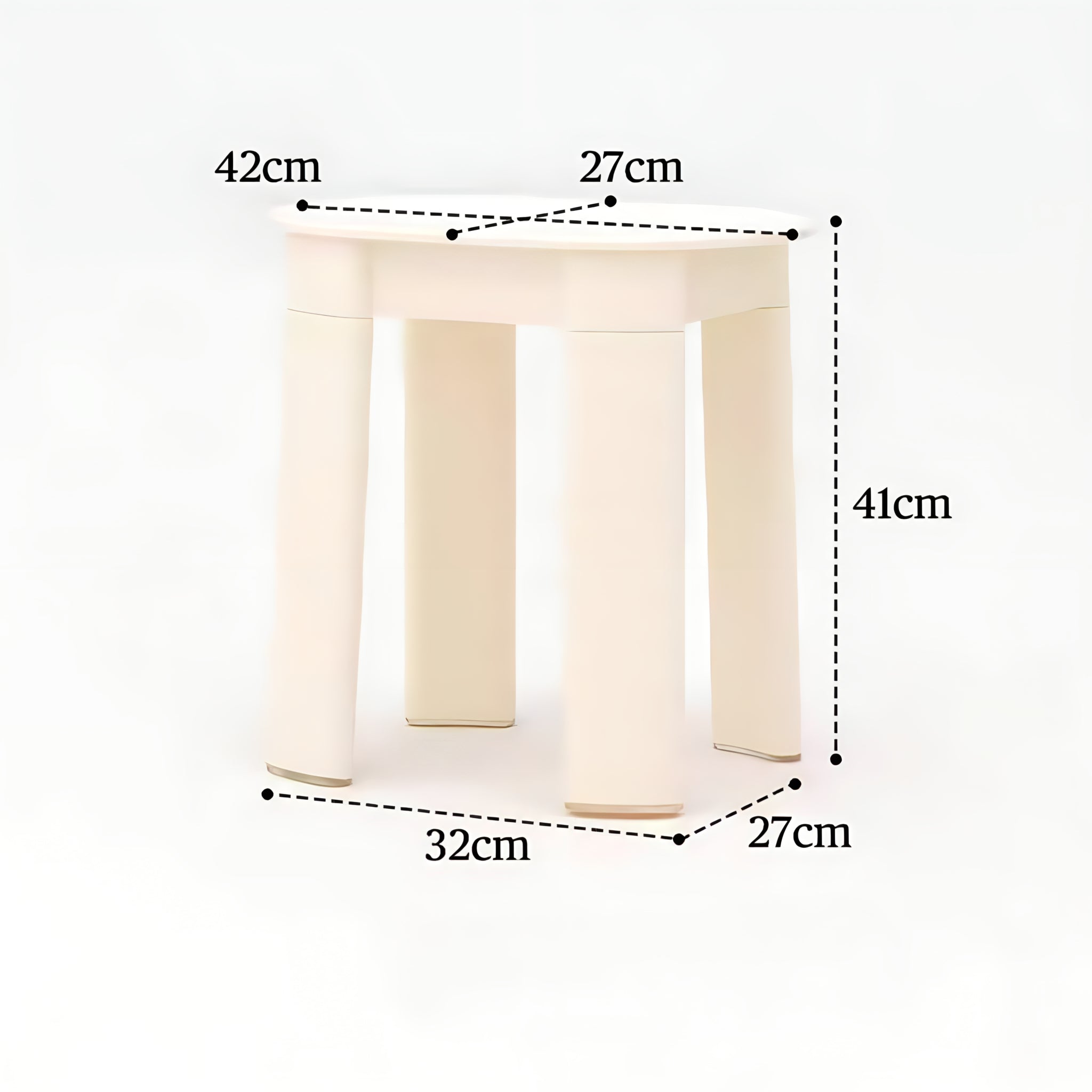 プラスチックシンプルスツール