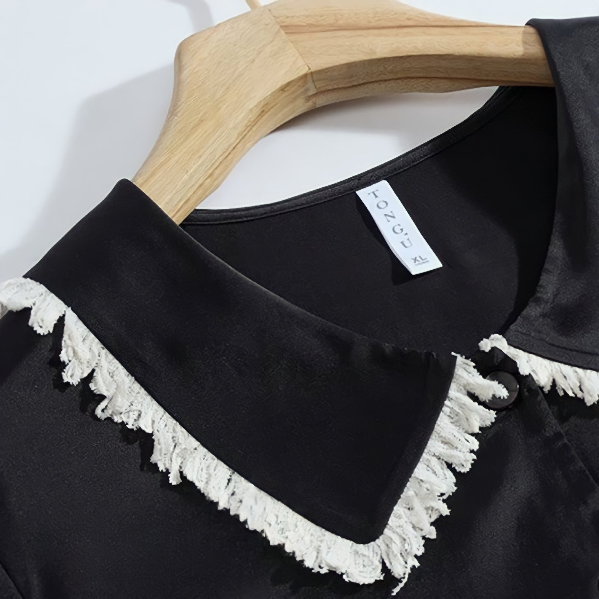 Big Collar Fringe Pajamas