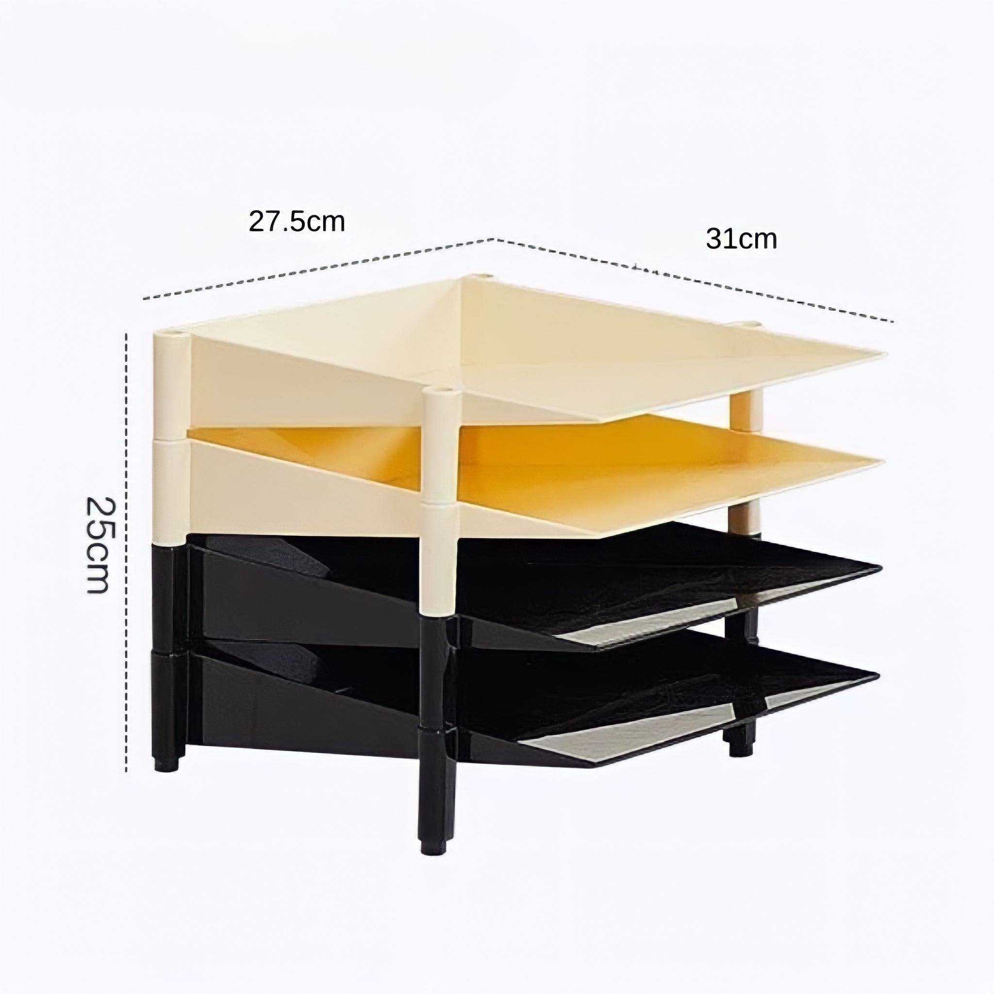 Color Block Multi File Rack