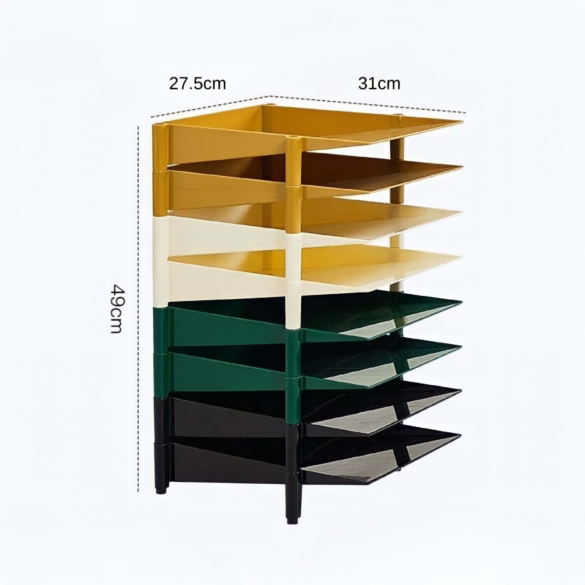 Color Block Multi File Rack