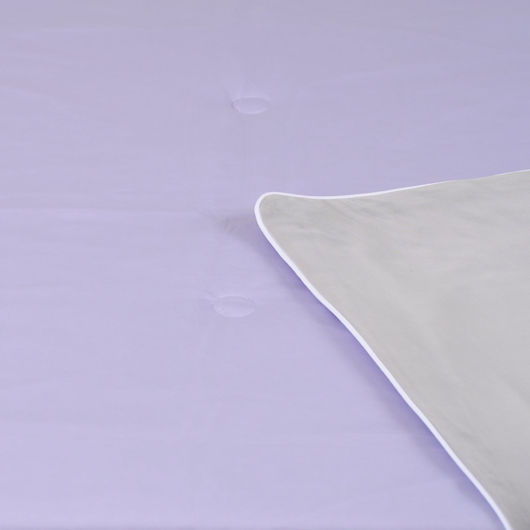 Colorful W-color antibacterial cooling blanket Purple gray