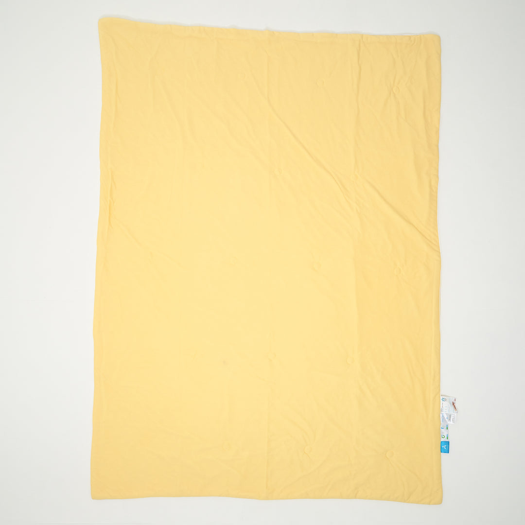 Colorful W-Color Antibacterial Cooling Blanket, Lemon
