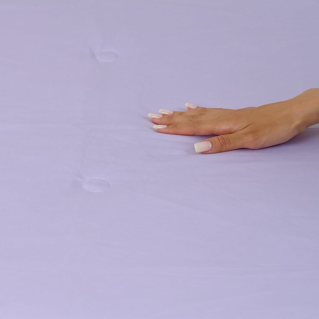 Colorful W-Color Antibacterial Cooling Blanket Purple Gray