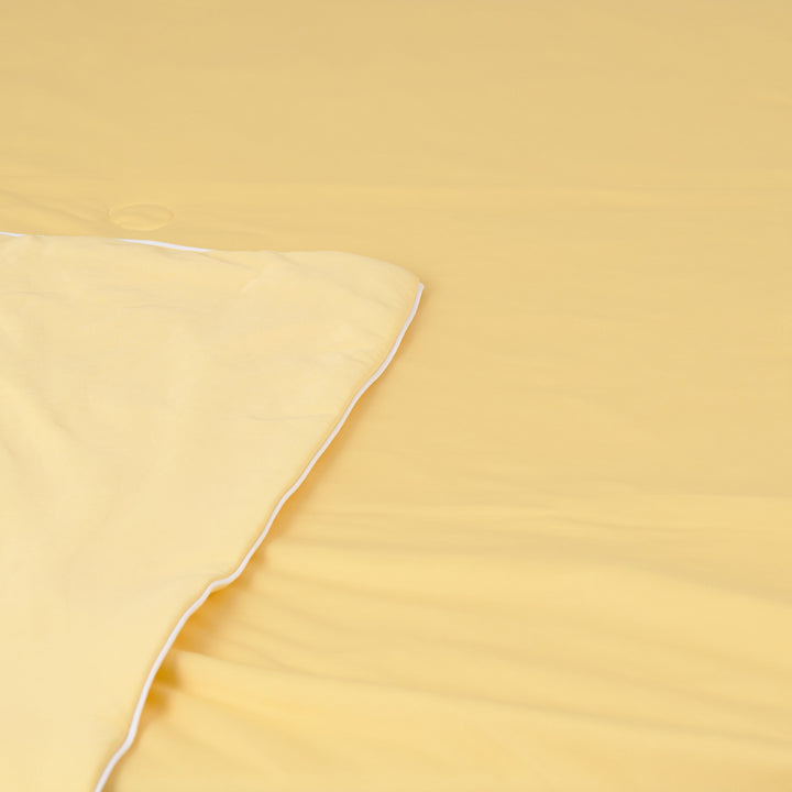 Colorful W-Color Antibacterial Cooling Blanket, Lemon