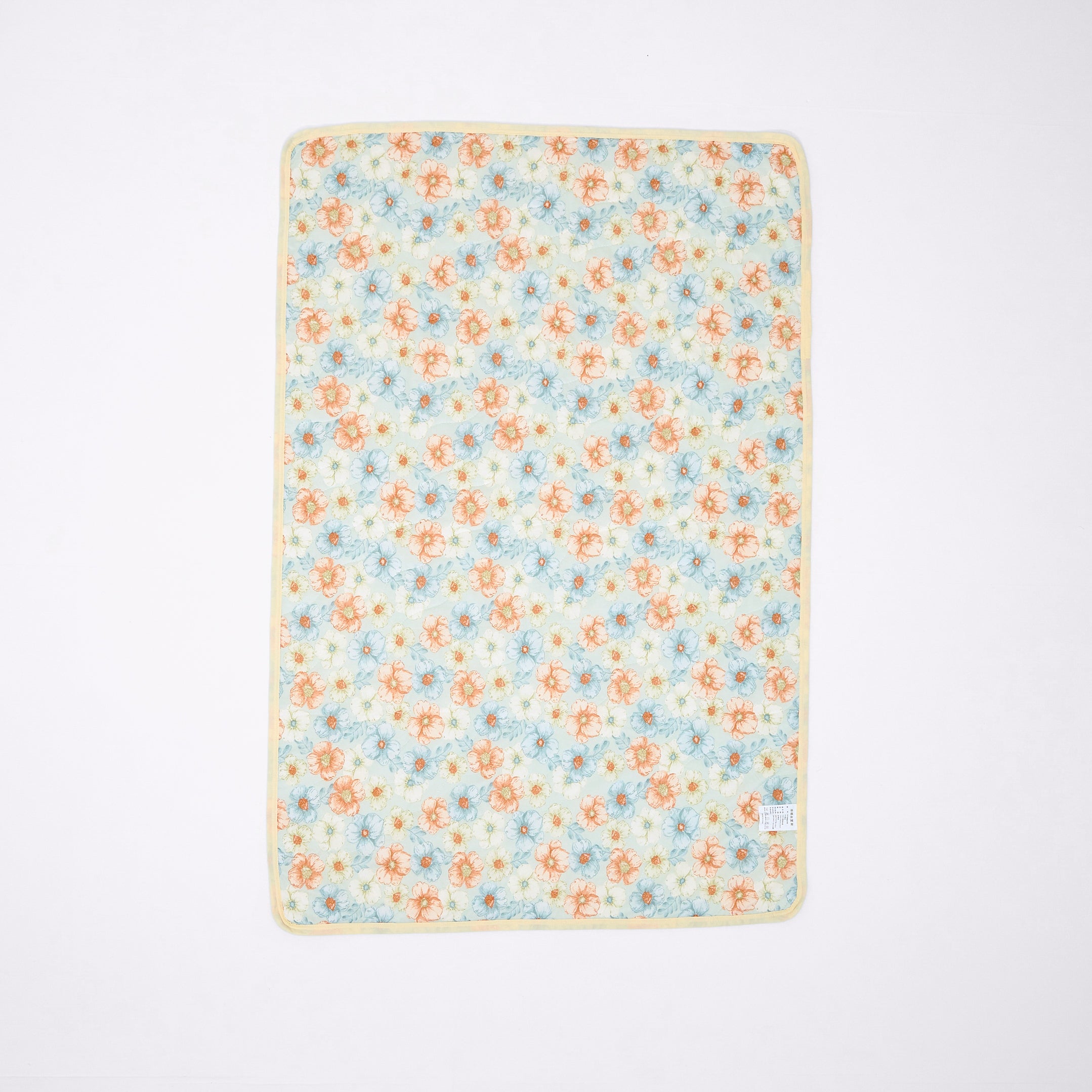 Double Color Cool Quilt Colorful Flowers