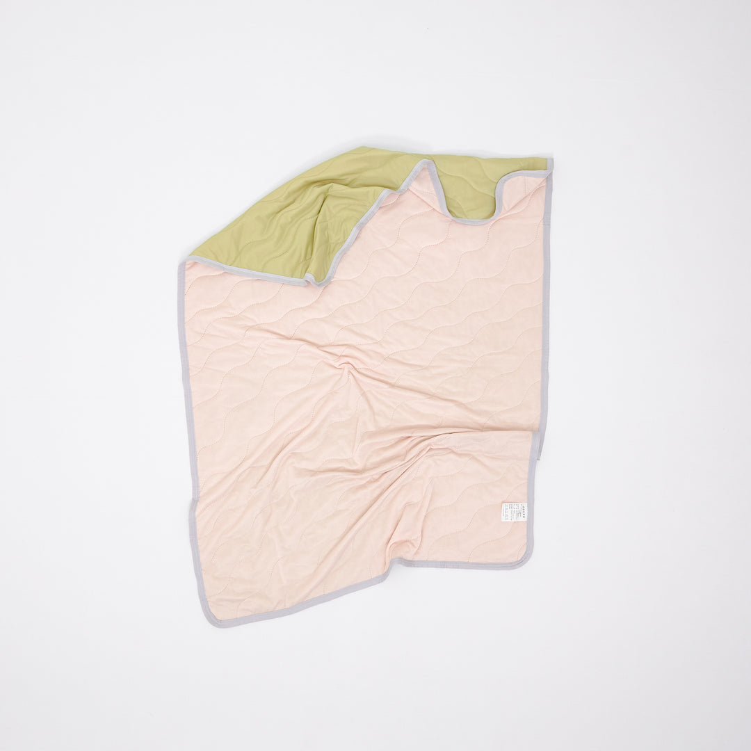 Double Color Cooling Quilt Pink Fruit Green