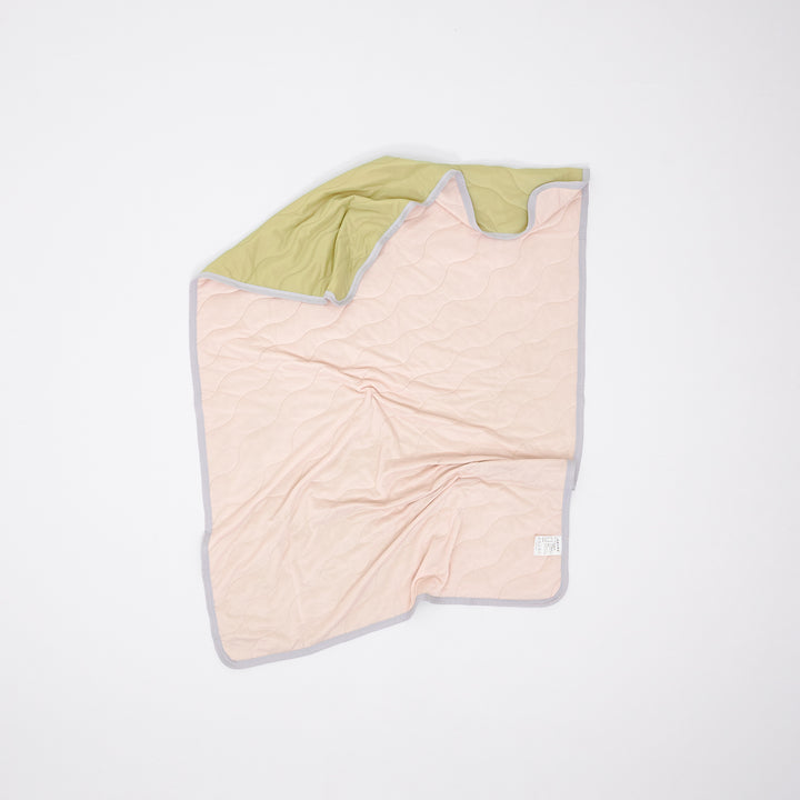 Double Color Cooling Quilt Pink Fruit Green