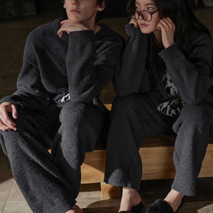 Big Dalmatian Fluffy Loungewear 