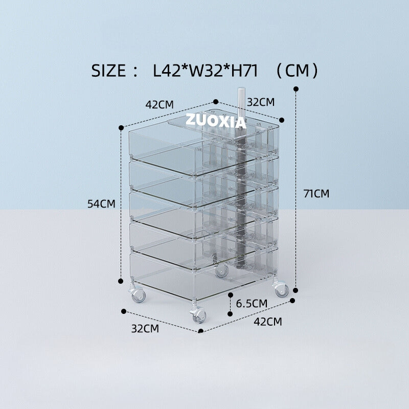 アクリルクリアキャビネット kocol